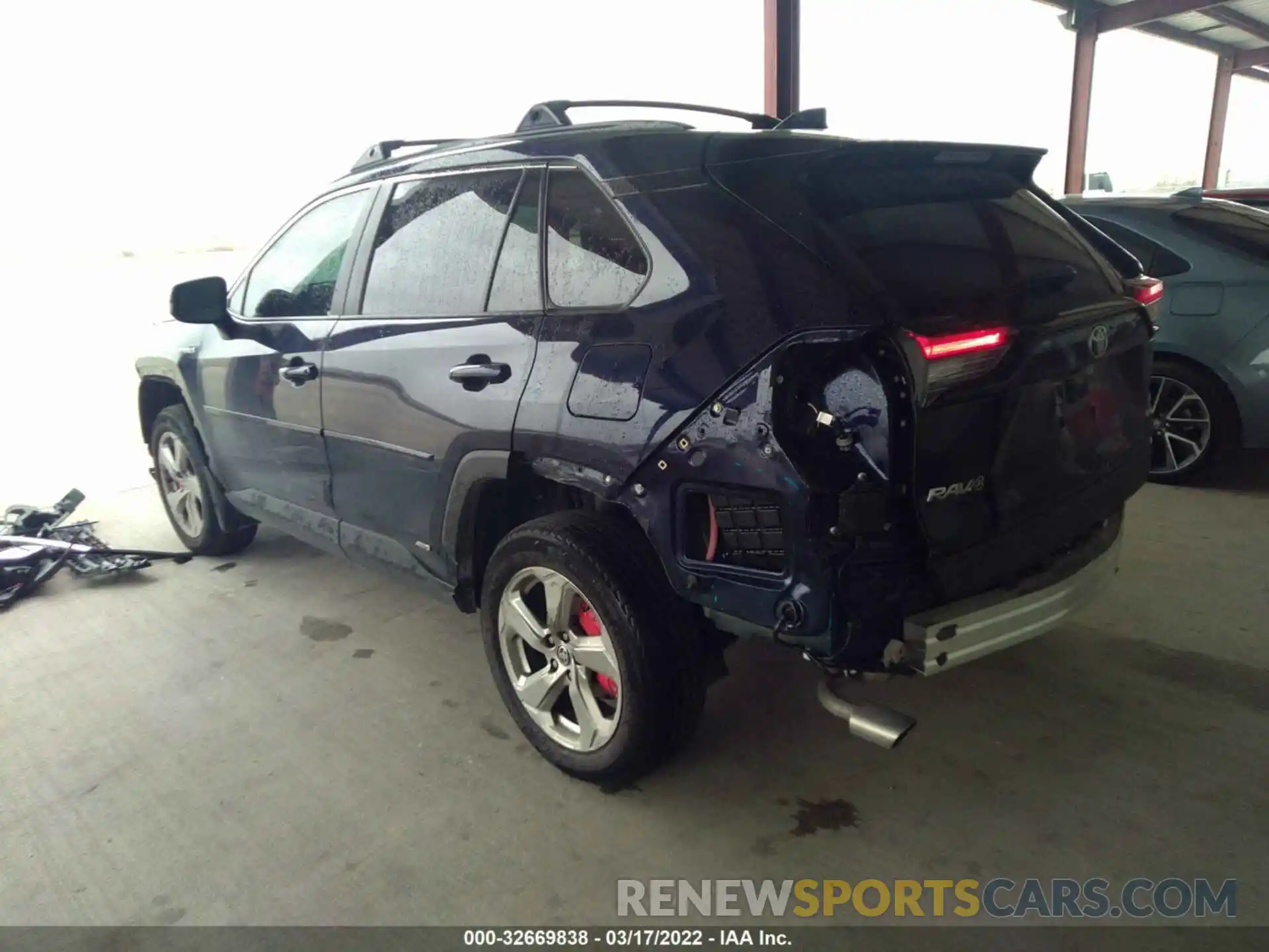 3 Photograph of a damaged car 4T3B6RFV2MU048566 TOYOTA RAV4 2021