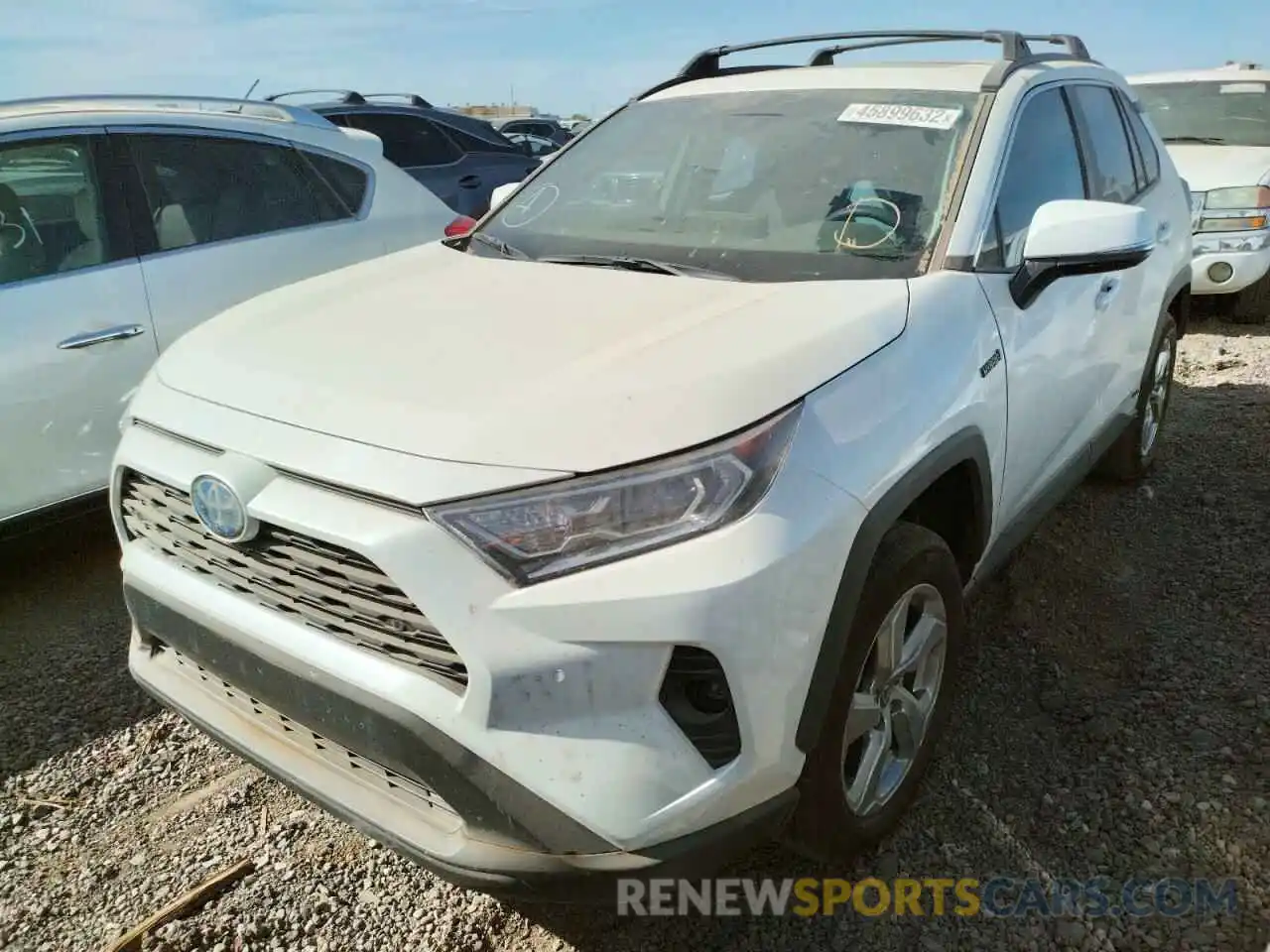 2 Photograph of a damaged car 4T3B6RFV2MU053573 TOYOTA RAV4 2021