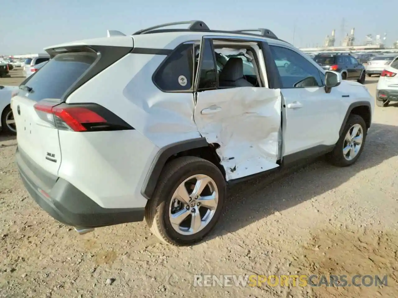 4 Photograph of a damaged car 4T3B6RFV2MU053573 TOYOTA RAV4 2021