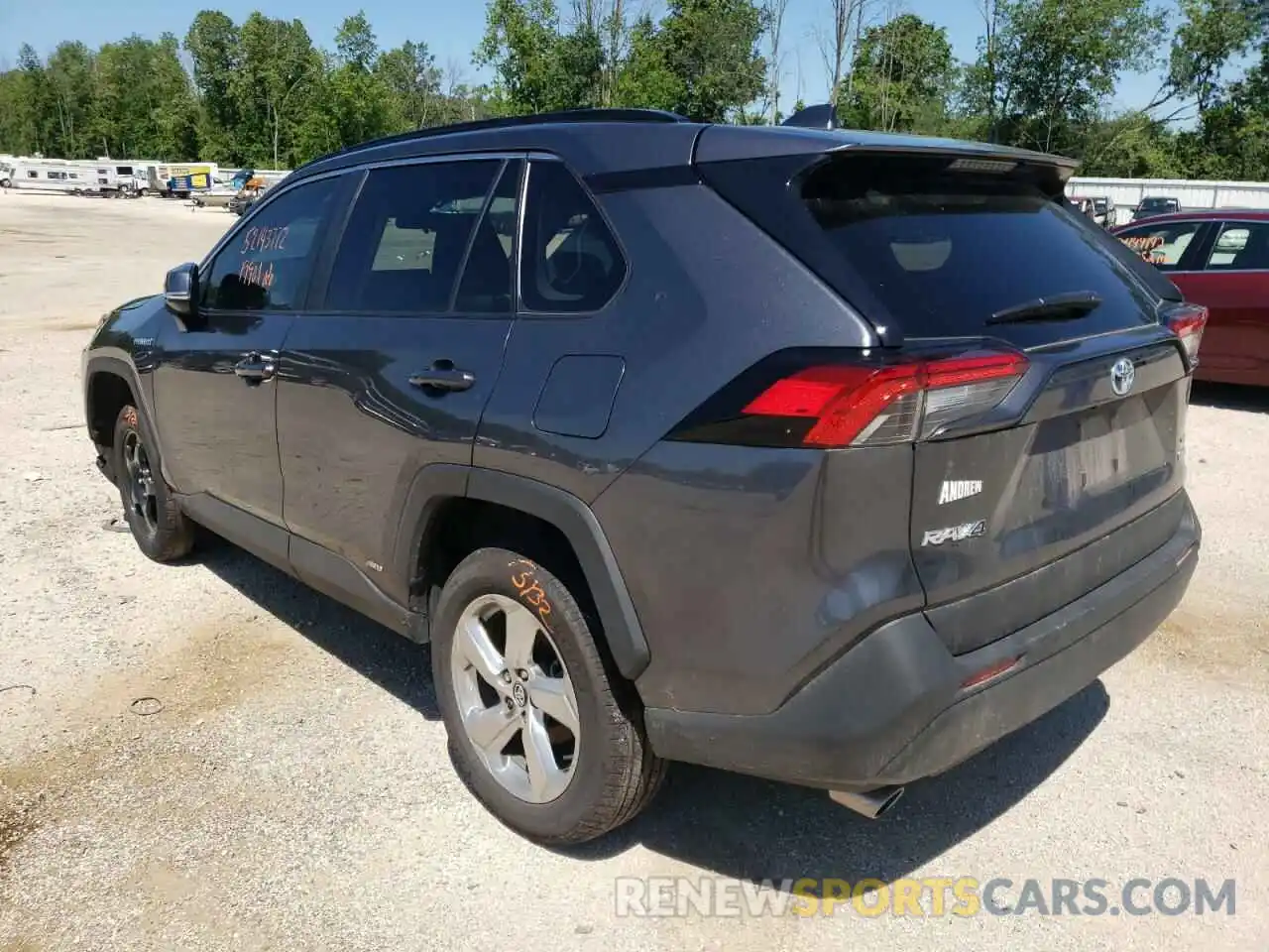 3 Photograph of a damaged car 4T3B6RFV3MU008254 TOYOTA RAV4 2021