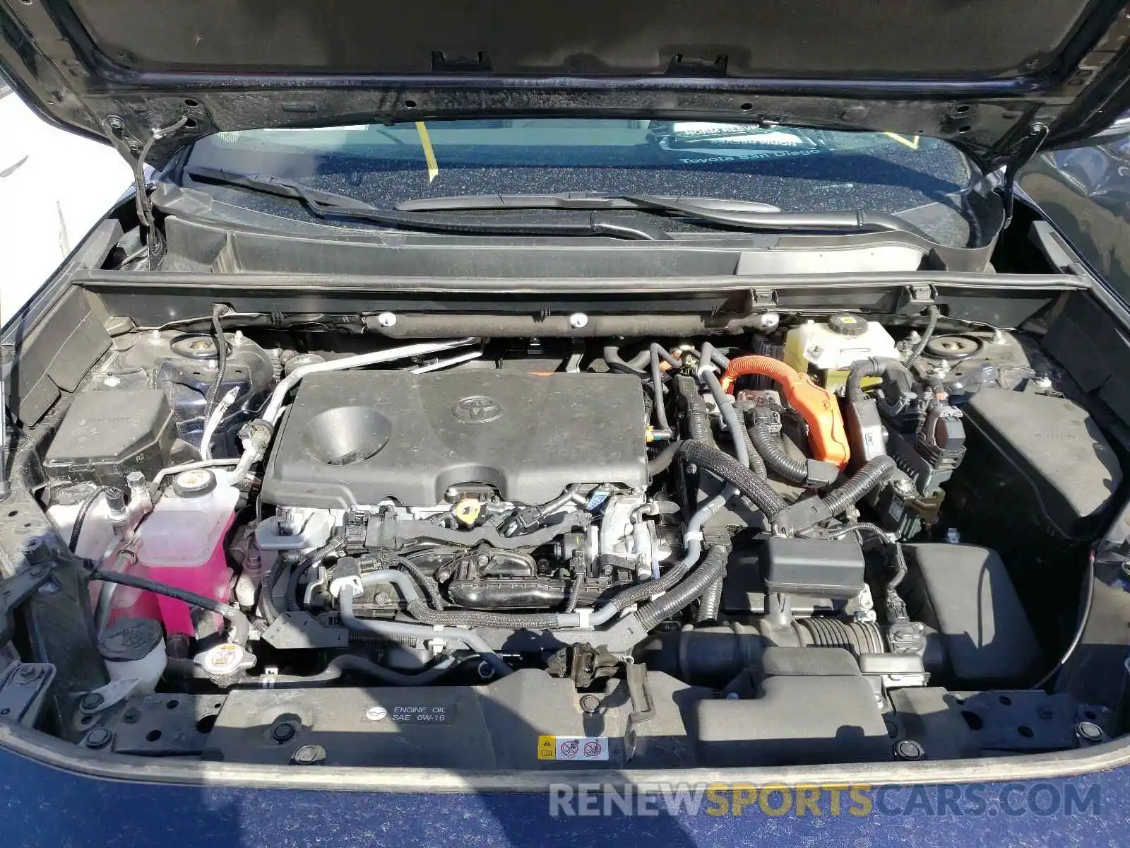 7 Photograph of a damaged car 4T3B6RFV3MU011428 TOYOTA RAV4 2021