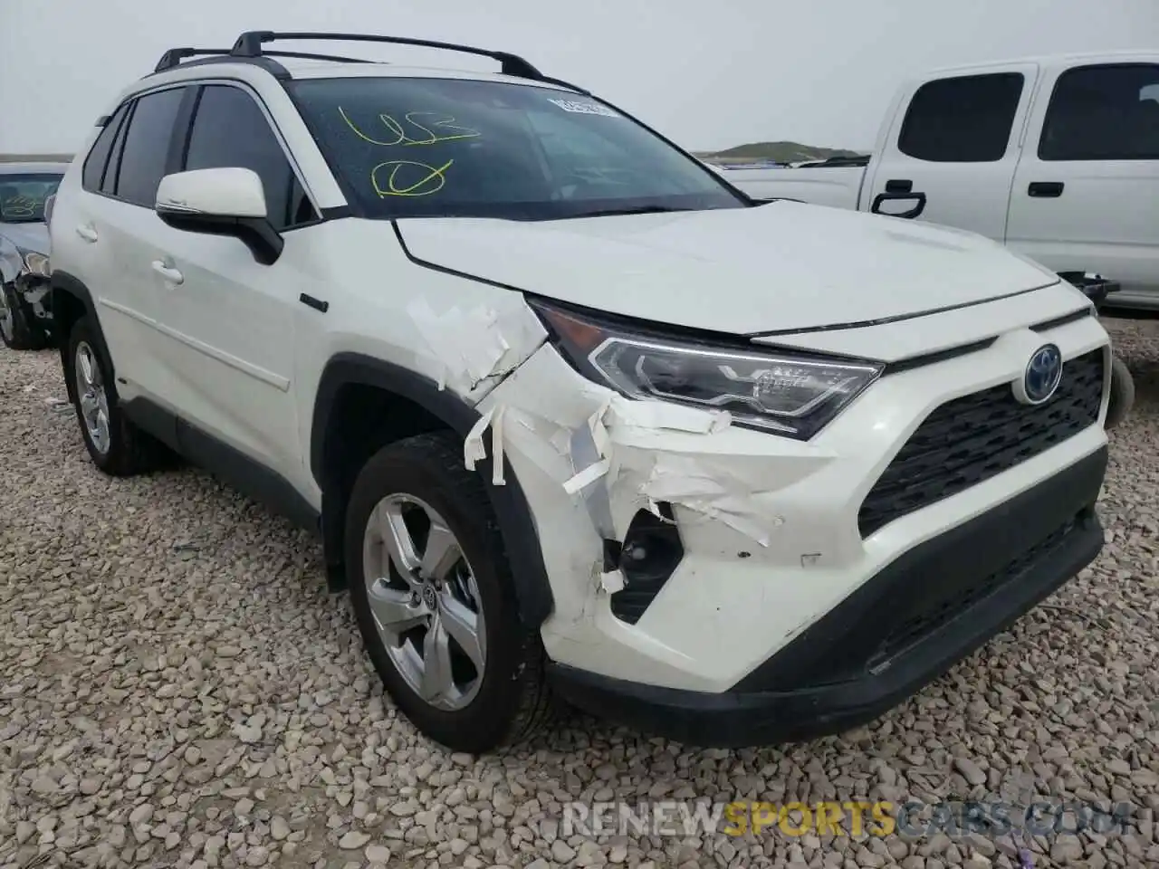 1 Photograph of a damaged car 4T3B6RFV3MU047216 TOYOTA RAV4 2021