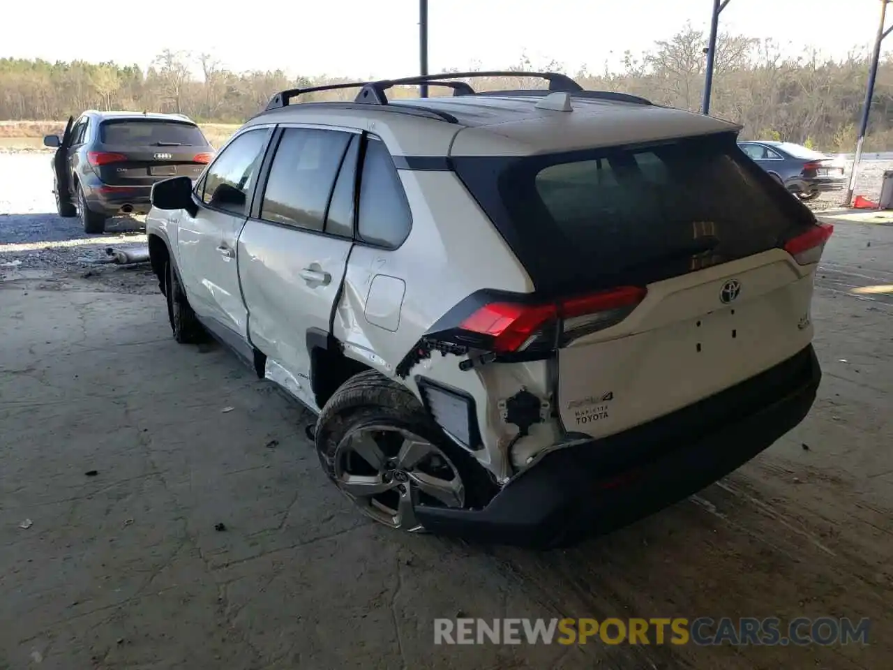 3 Photograph of a damaged car 4T3B6RFV3MU063996 TOYOTA RAV4 2021