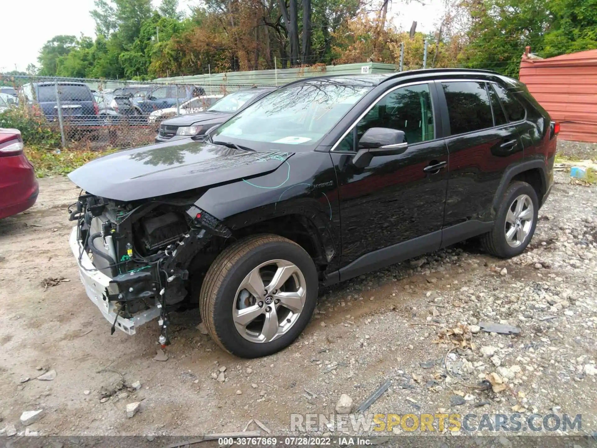 2 Фотография поврежденного автомобиля 4T3B6RFV4MU022714 TOYOTA RAV4 2021