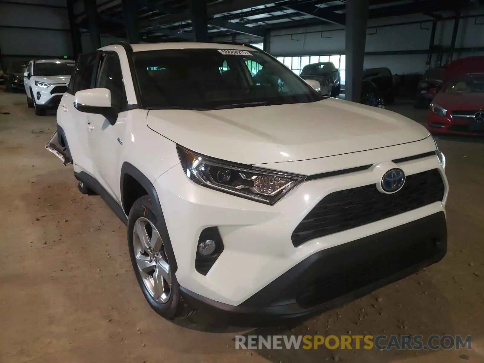 1 Фотография поврежденного автомобиля 4T3B6RFV4MU024950 TOYOTA RAV4 2021