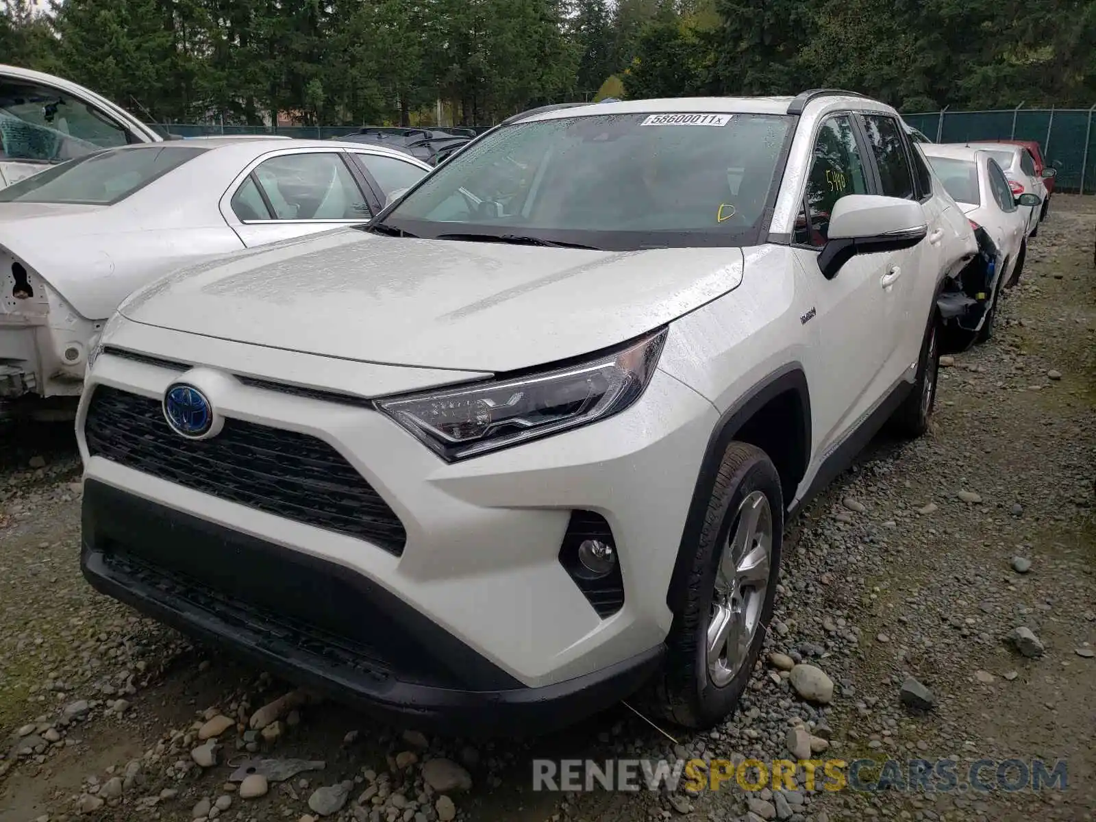 2 Photograph of a damaged car 4T3B6RFV4MU024950 TOYOTA RAV4 2021