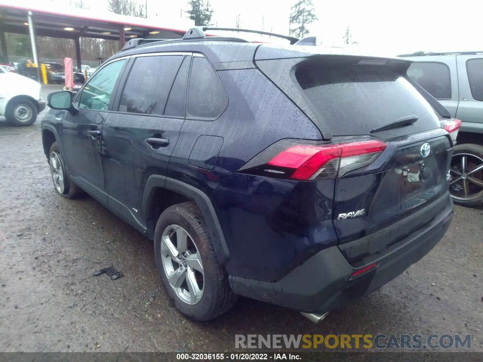 3 Photograph of a damaged car 4T3B6RFV4MU042333 TOYOTA RAV4 2021