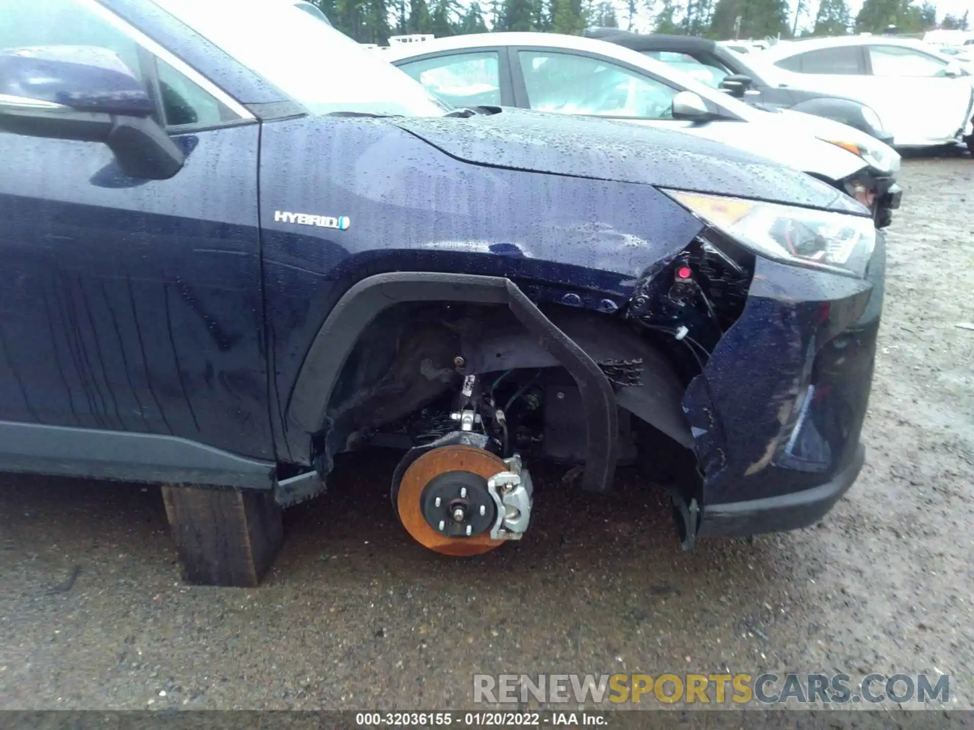 6 Photograph of a damaged car 4T3B6RFV4MU042333 TOYOTA RAV4 2021