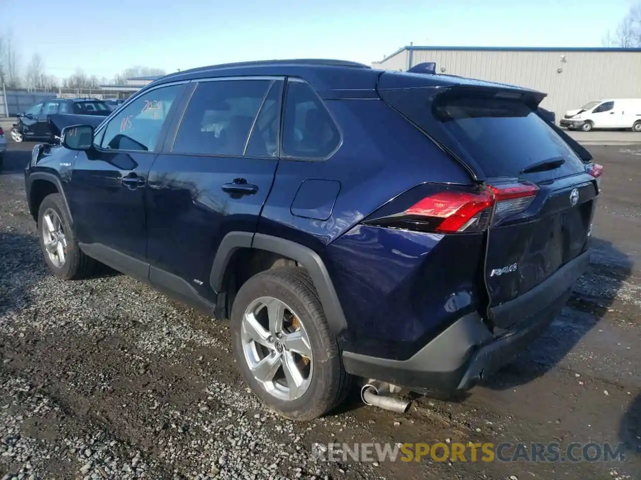 3 Photograph of a damaged car 4T3B6RFV4MU044907 TOYOTA RAV4 2021