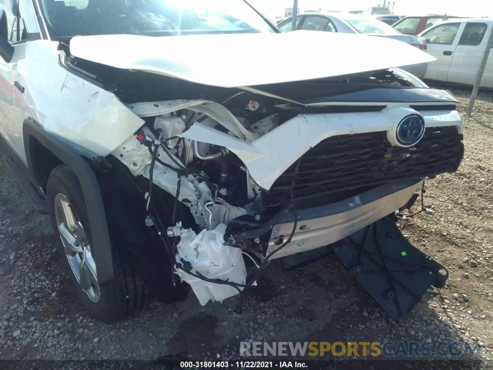 6 Photograph of a damaged car 4T3B6RFV4MU051517 TOYOTA RAV4 2021