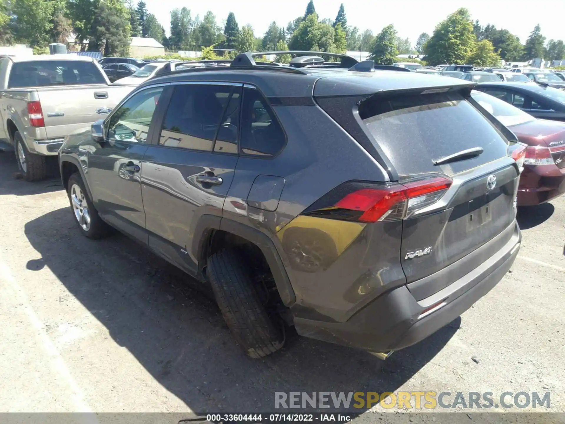 3 Photograph of a damaged car 4T3B6RFV4MU054854 TOYOTA RAV4 2021