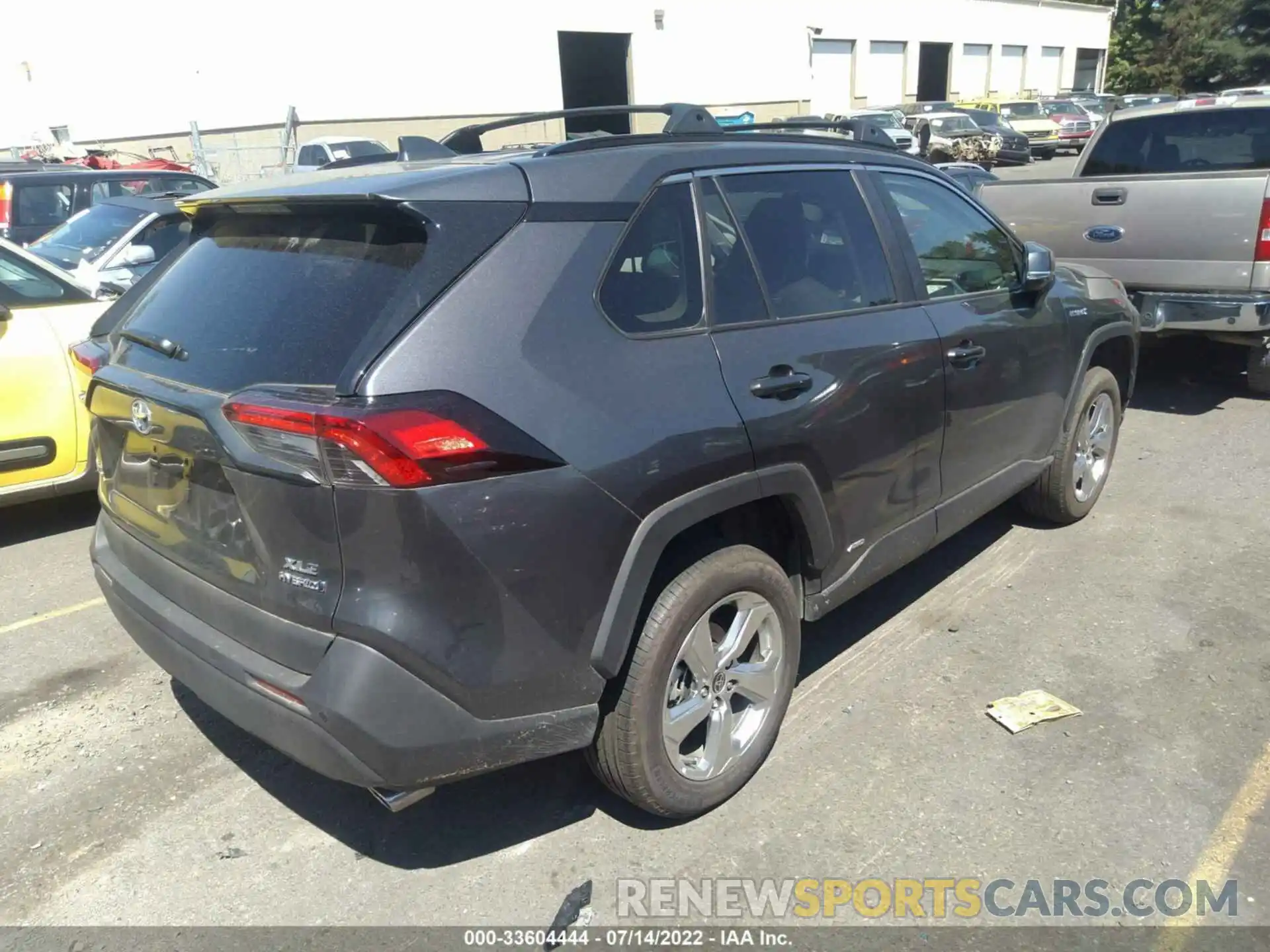 4 Photograph of a damaged car 4T3B6RFV4MU054854 TOYOTA RAV4 2021