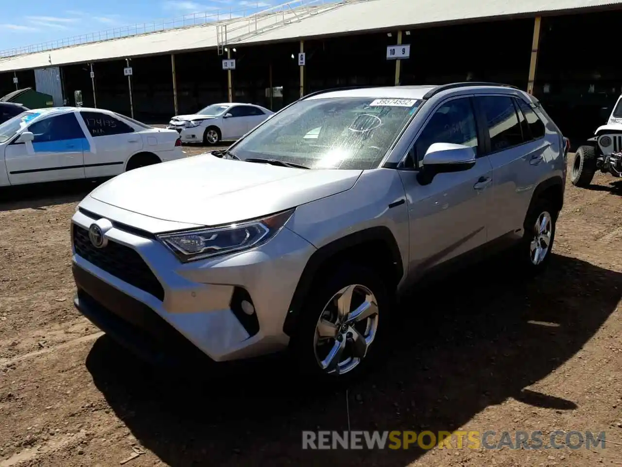 2 Photograph of a damaged car 4T3B6RFV5MU024567 TOYOTA RAV4 2021