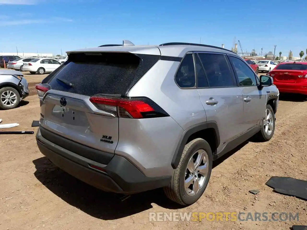 4 Photograph of a damaged car 4T3B6RFV5MU024567 TOYOTA RAV4 2021