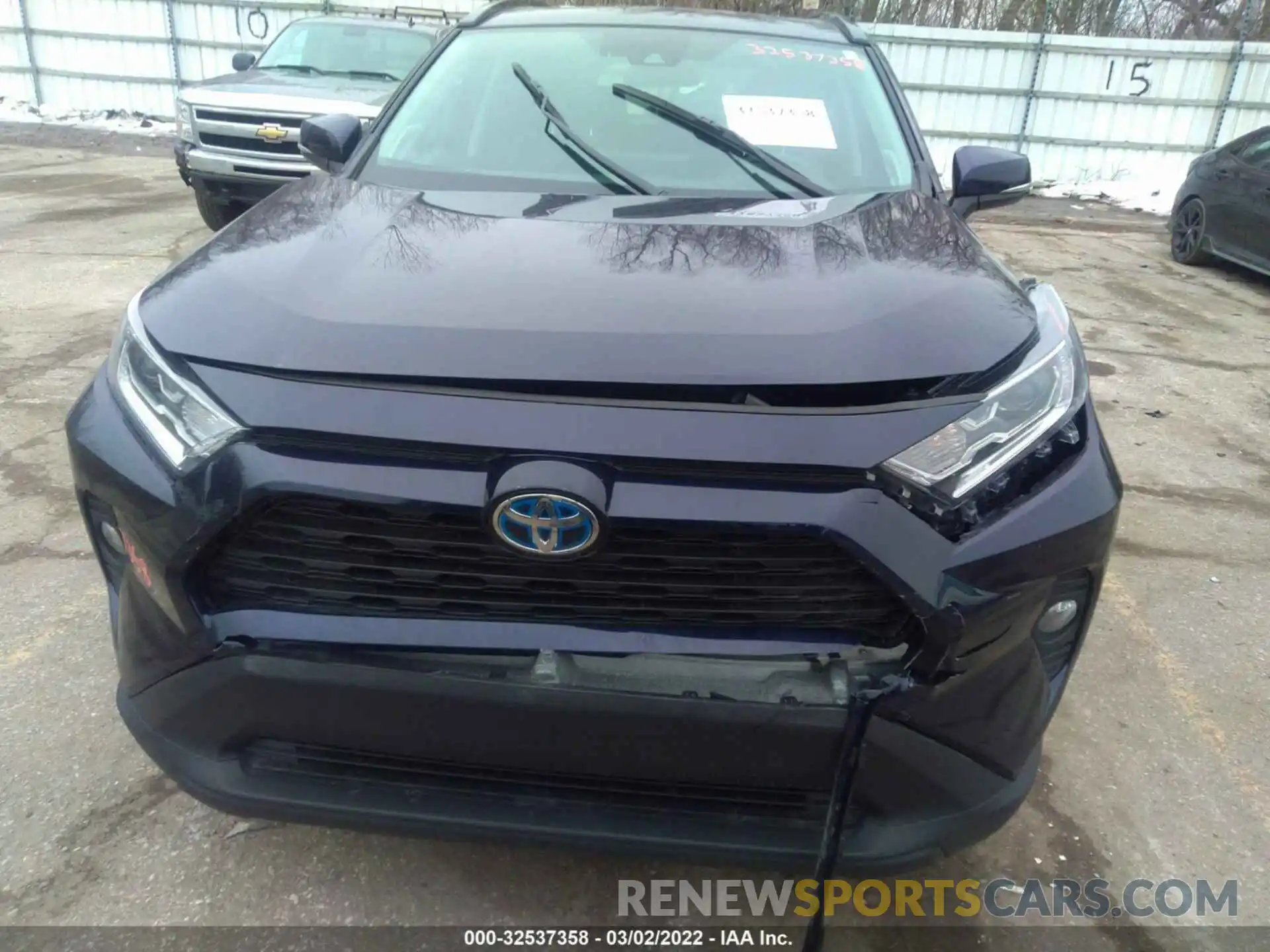 6 Фотография поврежденного автомобиля 4T3B6RFV5MU043555 TOYOTA RAV4 2021