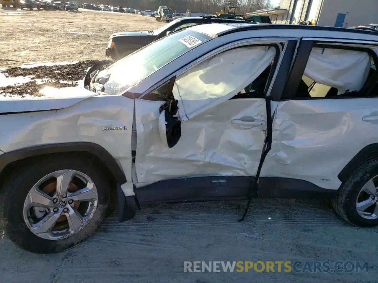 9 Photograph of a damaged car 4T3B6RFV5MU054748 TOYOTA RAV4 2021