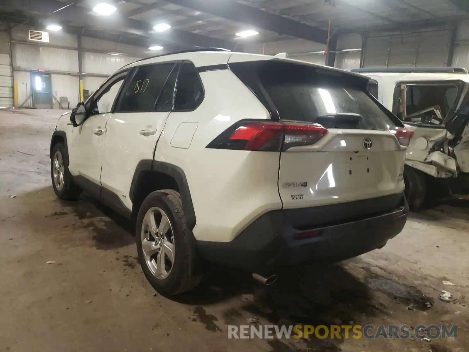 3 Photograph of a damaged car 4T3B6RFV6MU026988 TOYOTA RAV4 2021