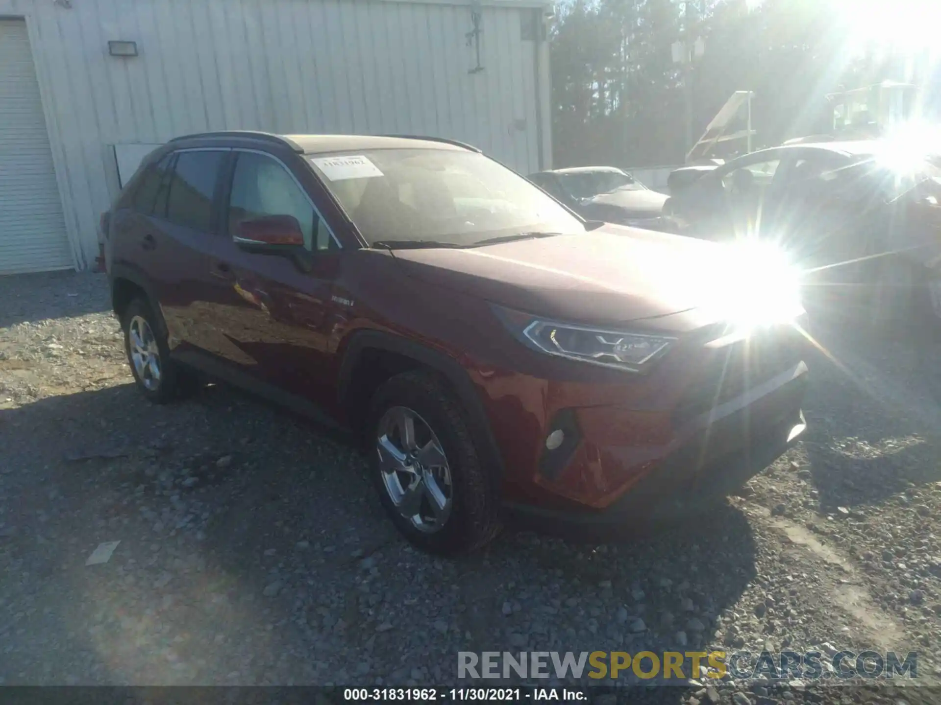 1 Photograph of a damaged car 4T3B6RFV6MU027266 TOYOTA RAV4 2021