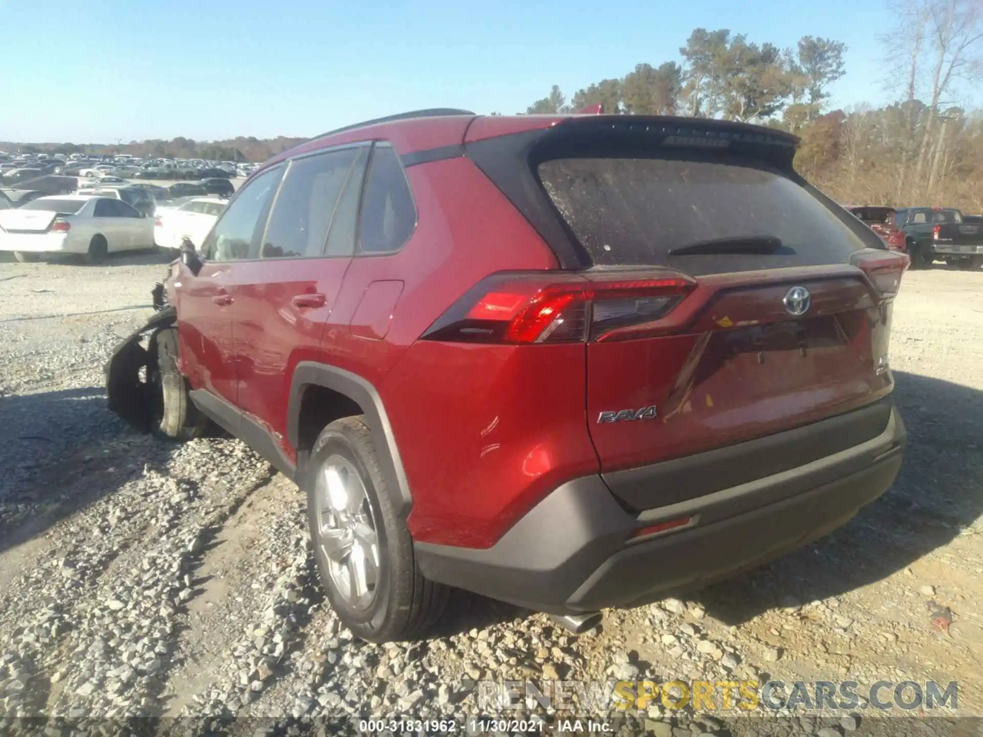 3 Photograph of a damaged car 4T3B6RFV6MU027266 TOYOTA RAV4 2021