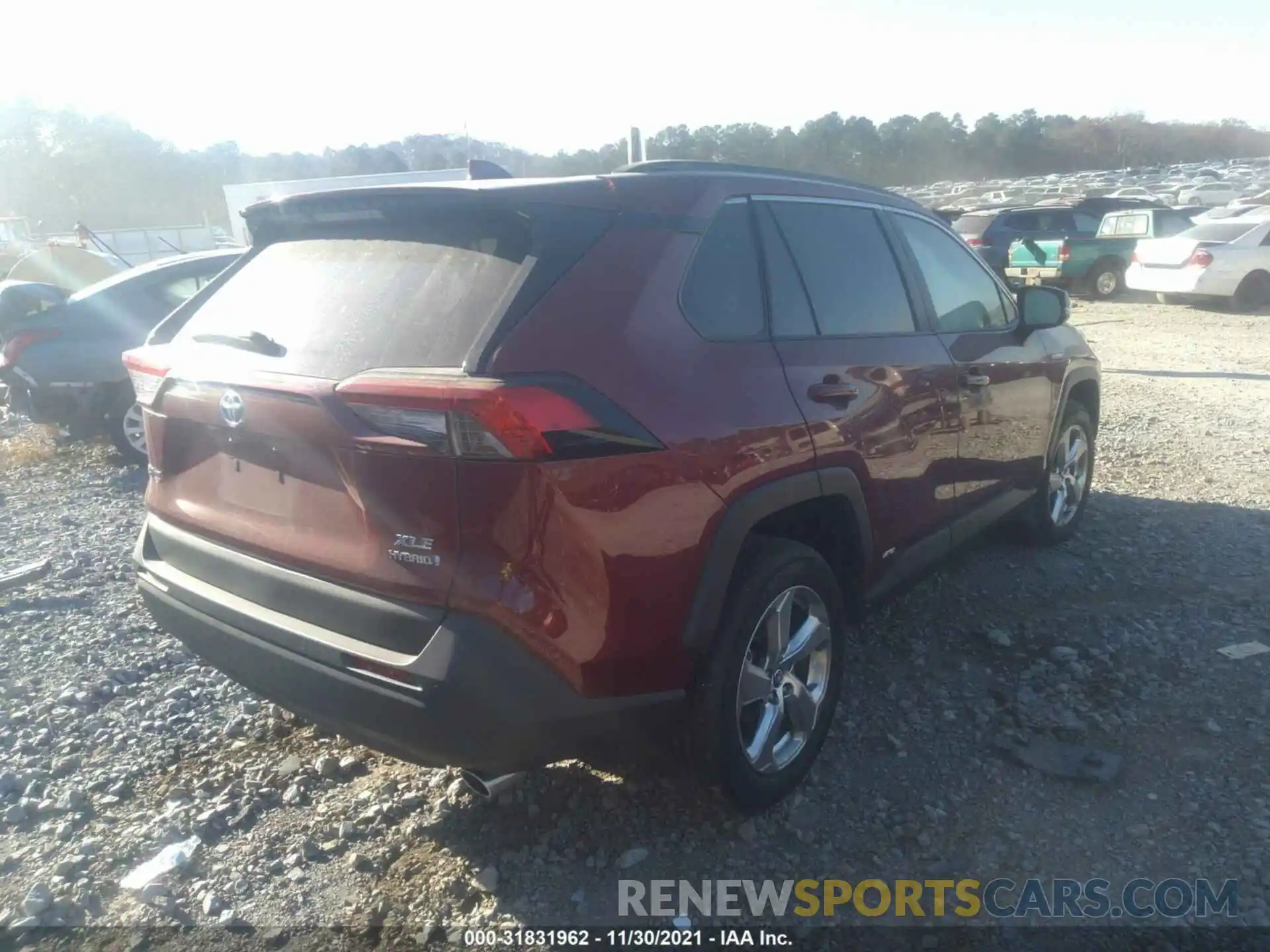 4 Photograph of a damaged car 4T3B6RFV6MU027266 TOYOTA RAV4 2021