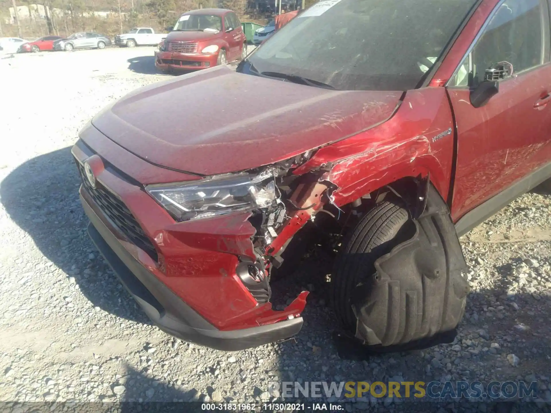 6 Photograph of a damaged car 4T3B6RFV6MU027266 TOYOTA RAV4 2021