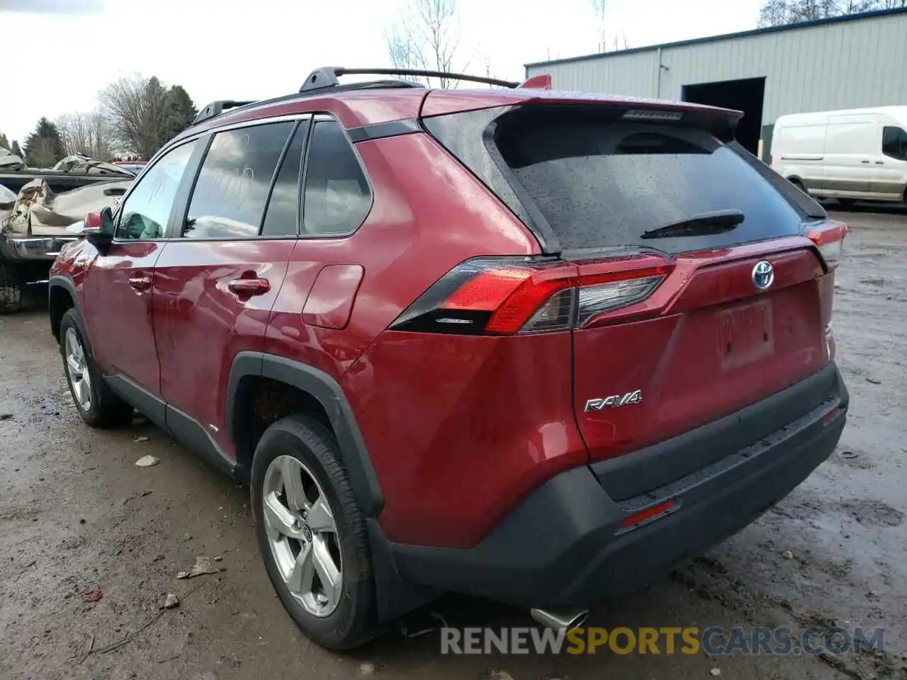 3 Photograph of a damaged car 4T3B6RFV6MU038509 TOYOTA RAV4 2021