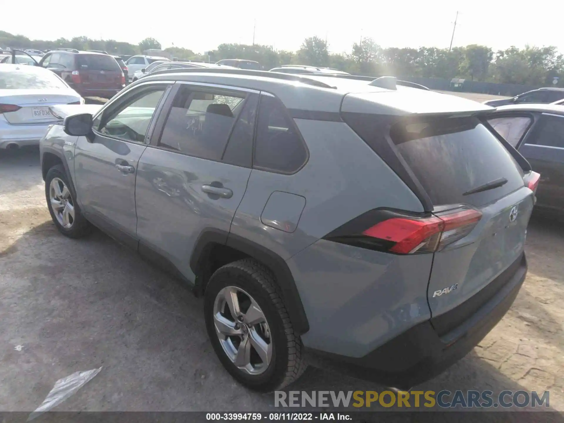 3 Photograph of a damaged car 4T3B6RFV6MU041183 TOYOTA RAV4 2021