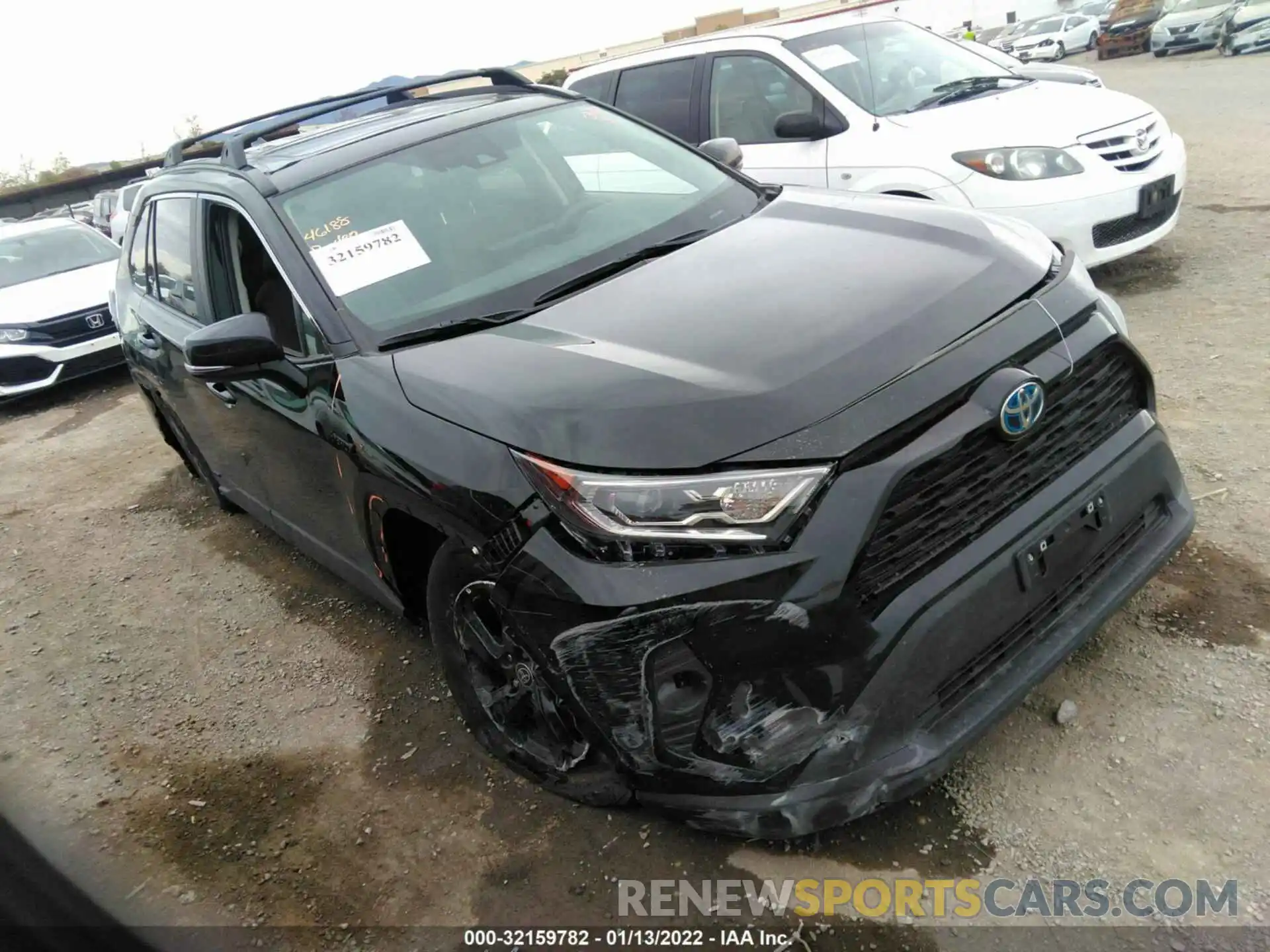 1 Photograph of a damaged car 4T3B6RFV6MU051440 TOYOTA RAV4 2021