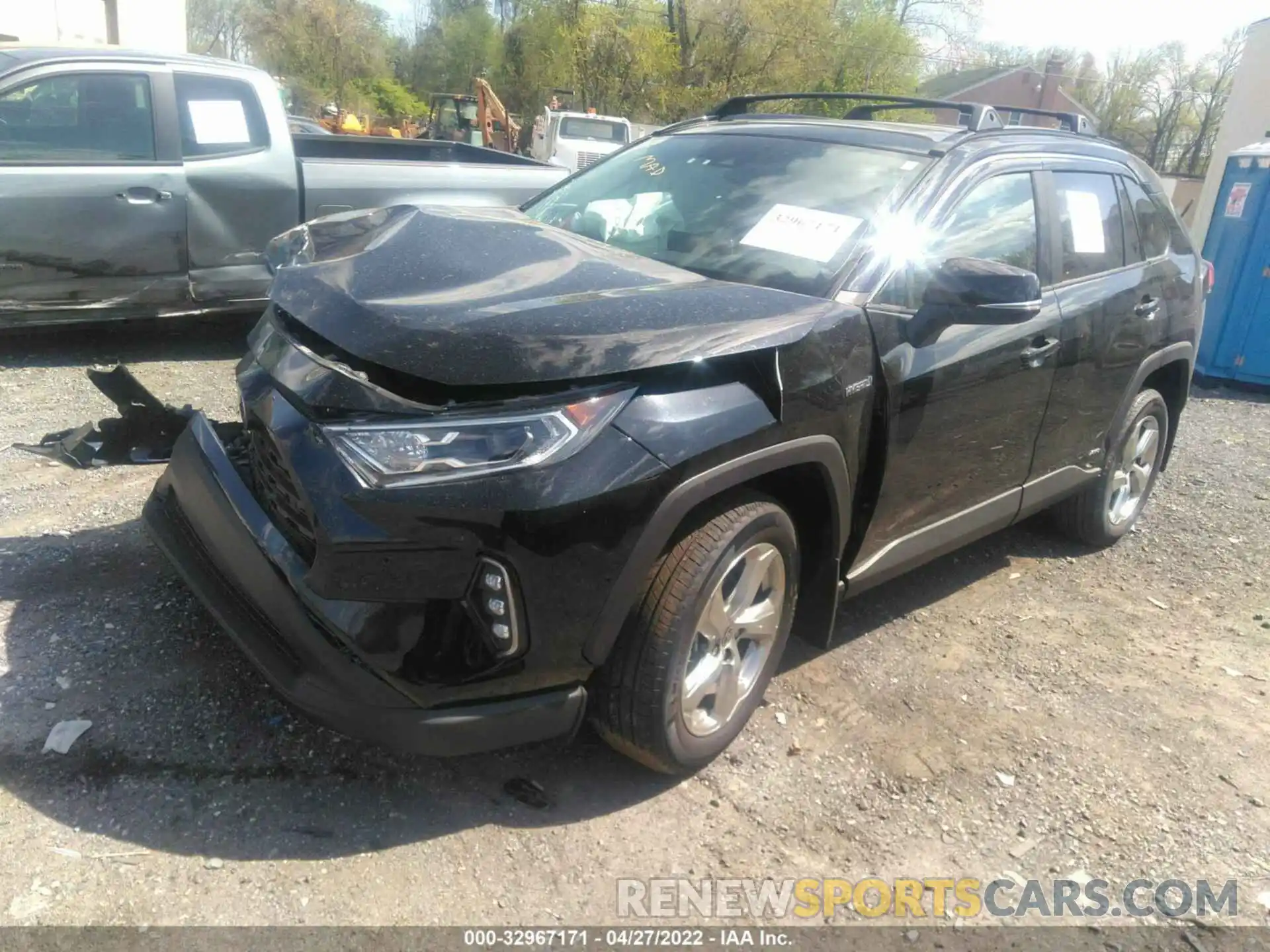 2 Photograph of a damaged car 4T3B6RFV6MU055830 TOYOTA RAV4 2021