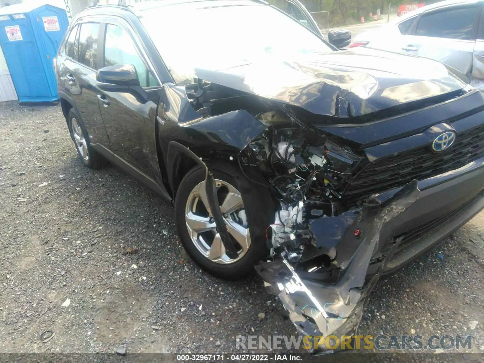 6 Photograph of a damaged car 4T3B6RFV6MU055830 TOYOTA RAV4 2021