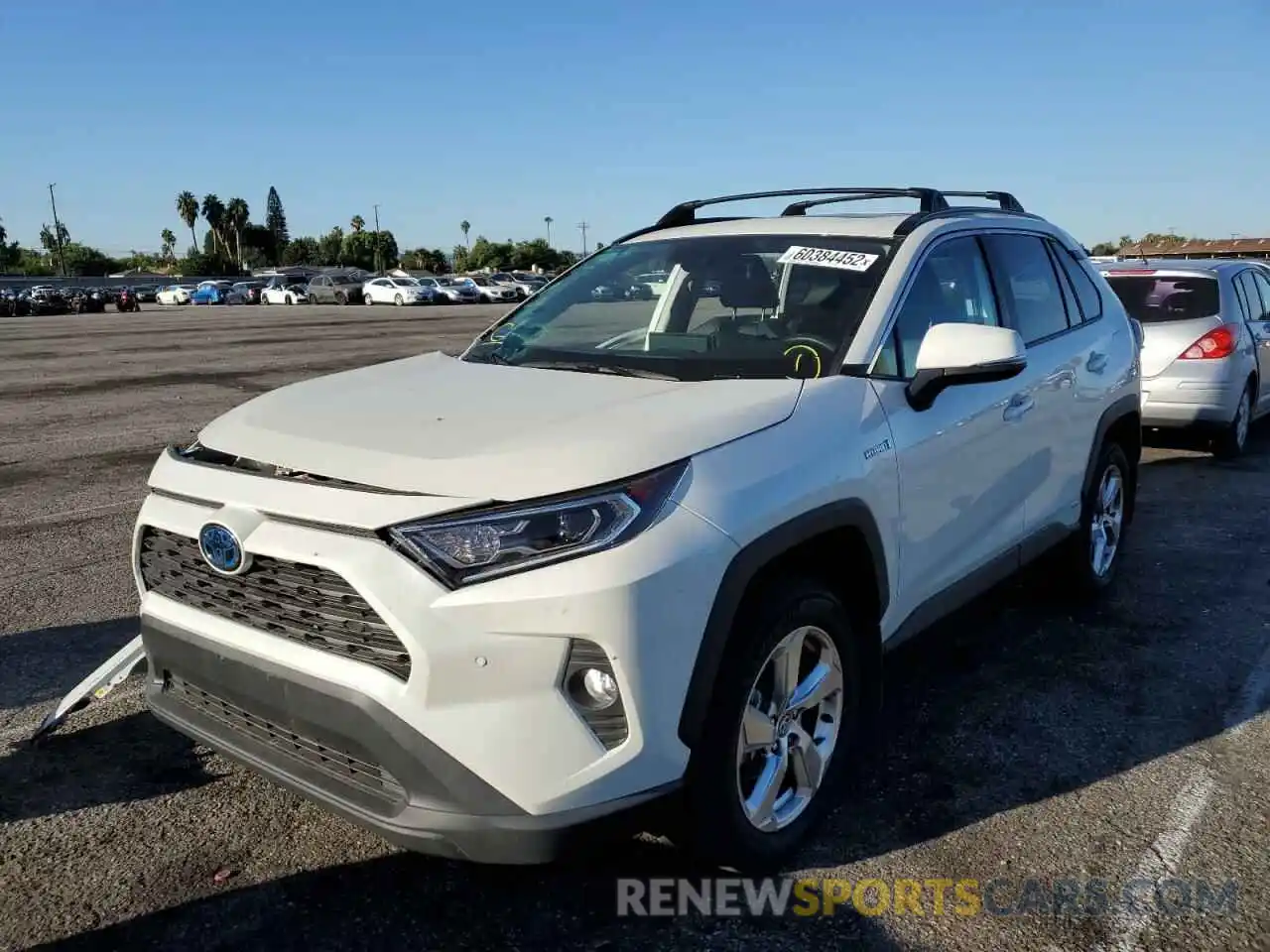 2 Photograph of a damaged car 4T3B6RFV7MU021637 TOYOTA RAV4 2021