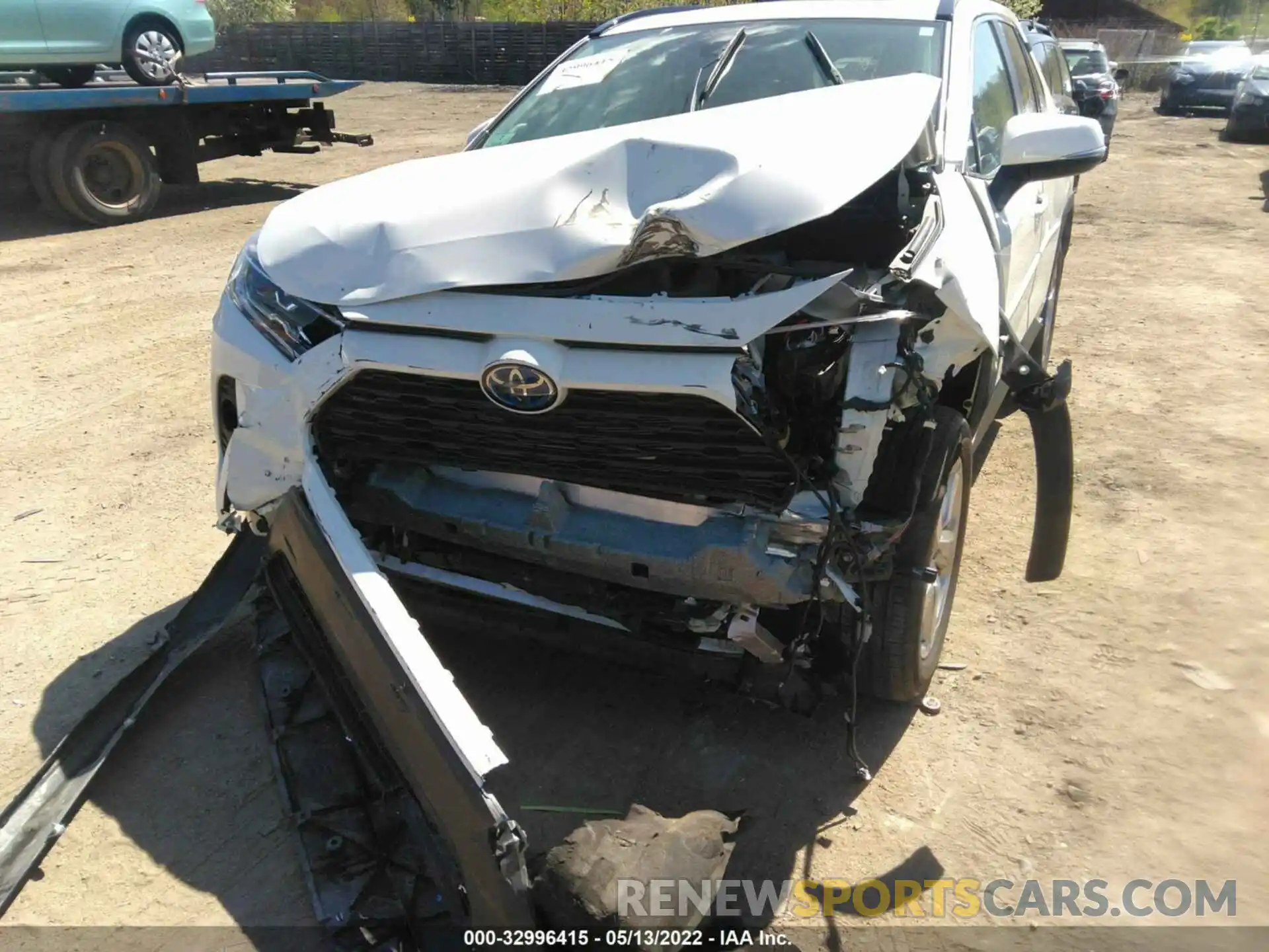 6 Photograph of a damaged car 4T3B6RFV7MU026515 TOYOTA RAV4 2021