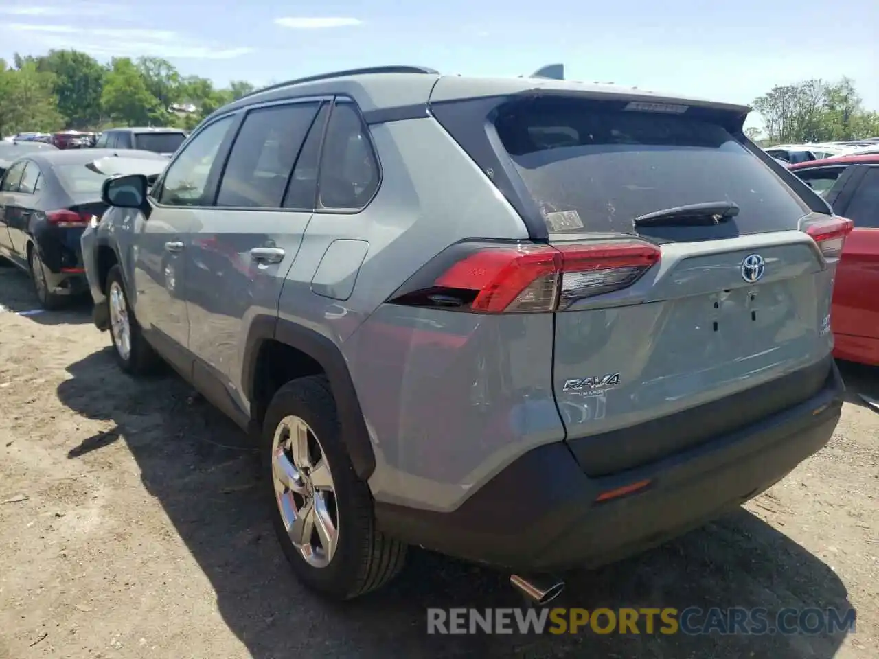 3 Photograph of a damaged car 4T3B6RFV7MU029382 TOYOTA RAV4 2021