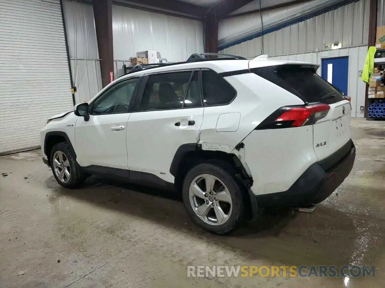 2 Photograph of a damaged car 4T3B6RFV7MU058719 TOYOTA RAV4 2021