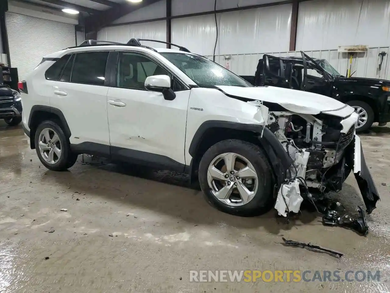 4 Photograph of a damaged car 4T3B6RFV7MU058719 TOYOTA RAV4 2021