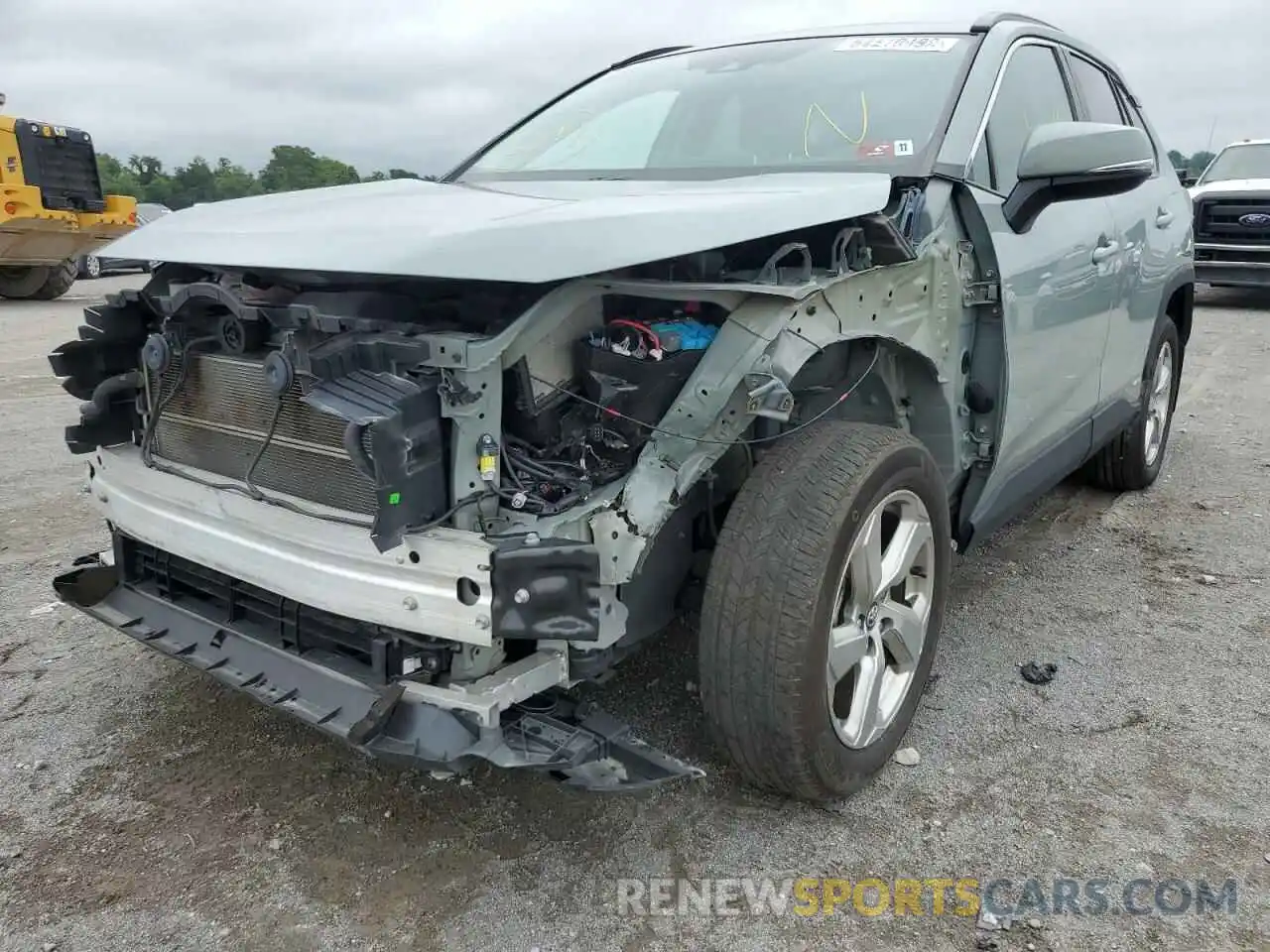 9 Photograph of a damaged car 4T3B6RFV8MU018164 TOYOTA RAV4 2021