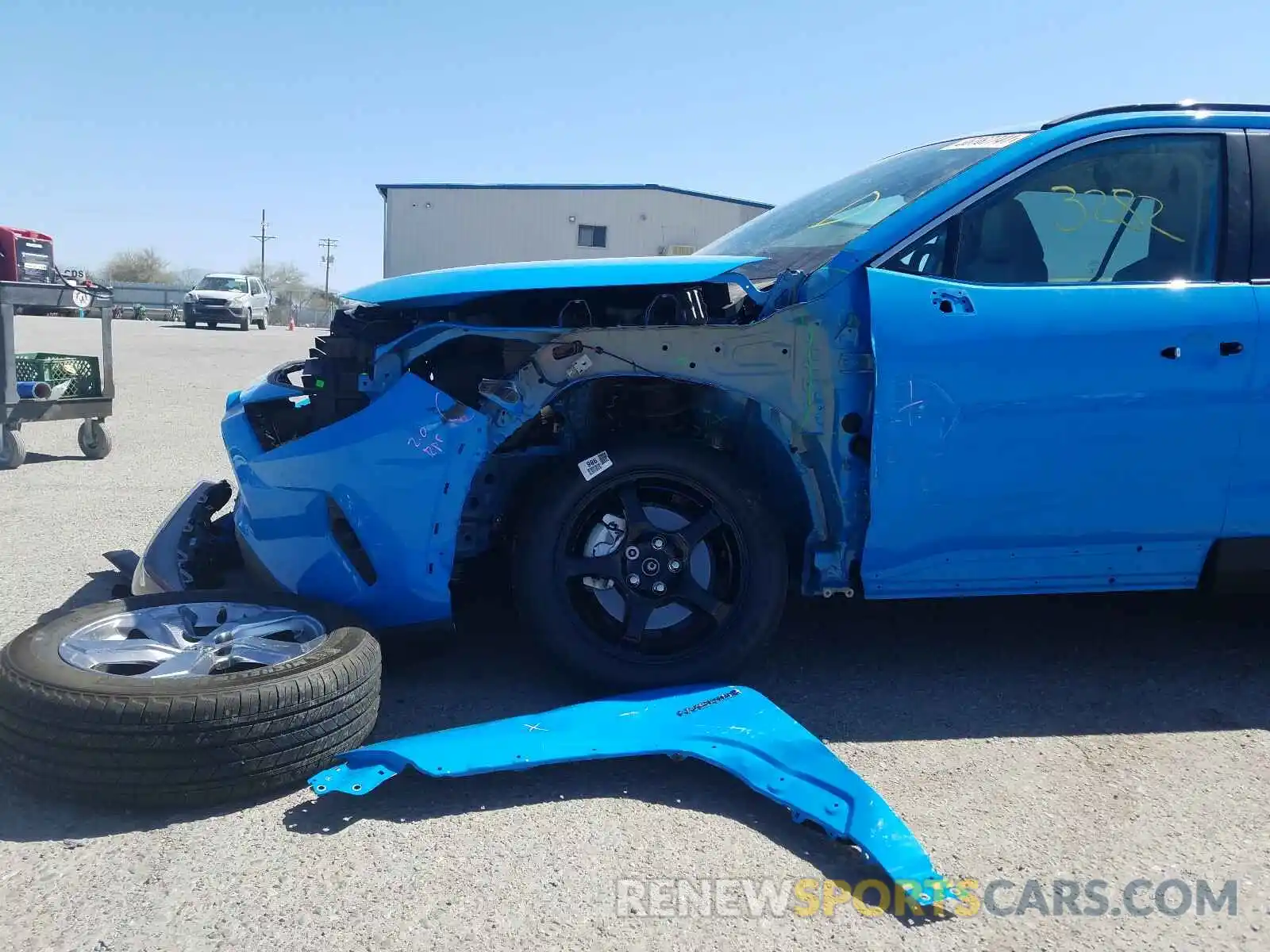 9 Photograph of a damaged car 4T3B6RFV8MU021856 TOYOTA RAV4 2021