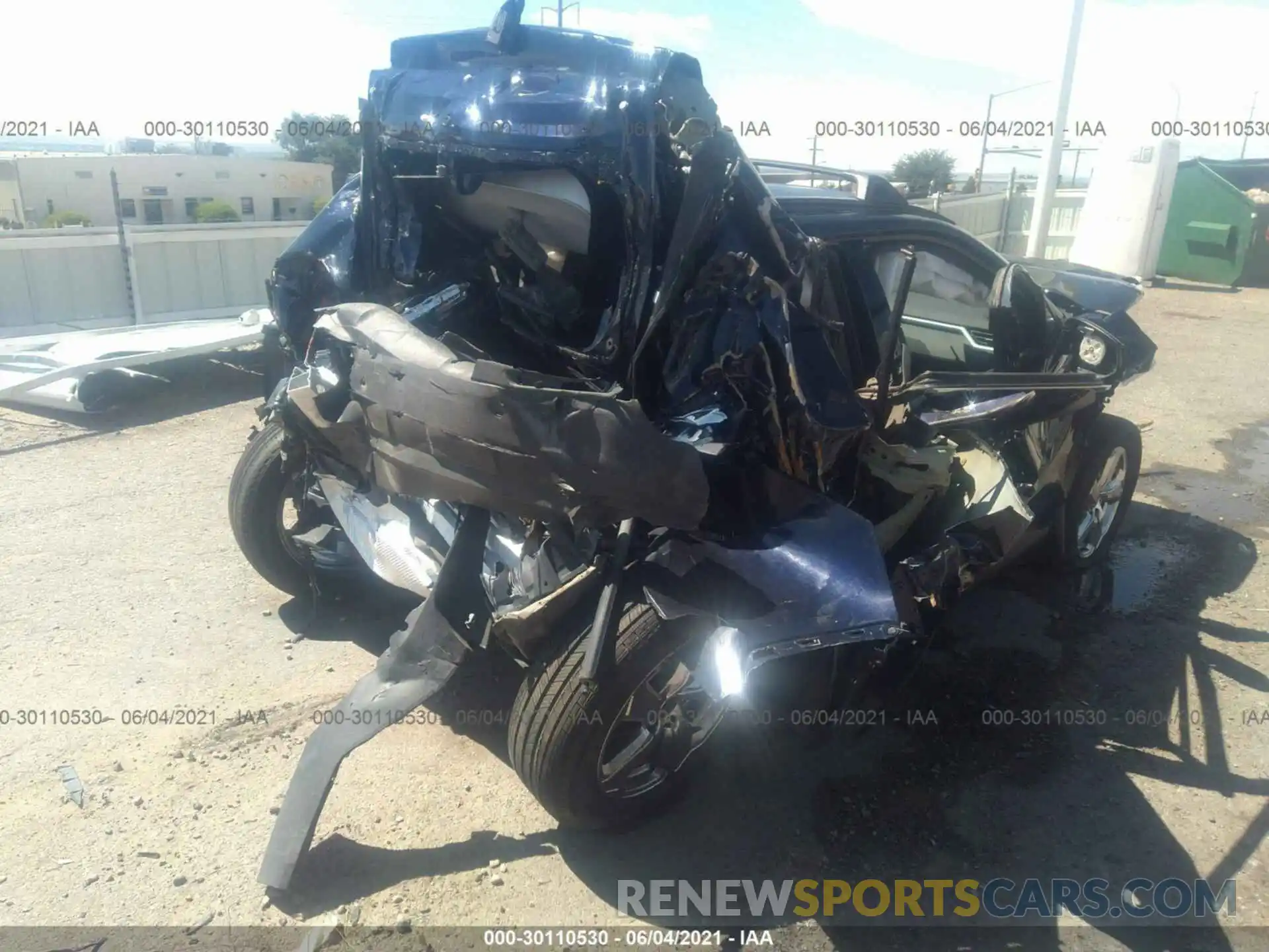 4 Photograph of a damaged car 4T3B6RFV8MU032694 TOYOTA RAV4 2021