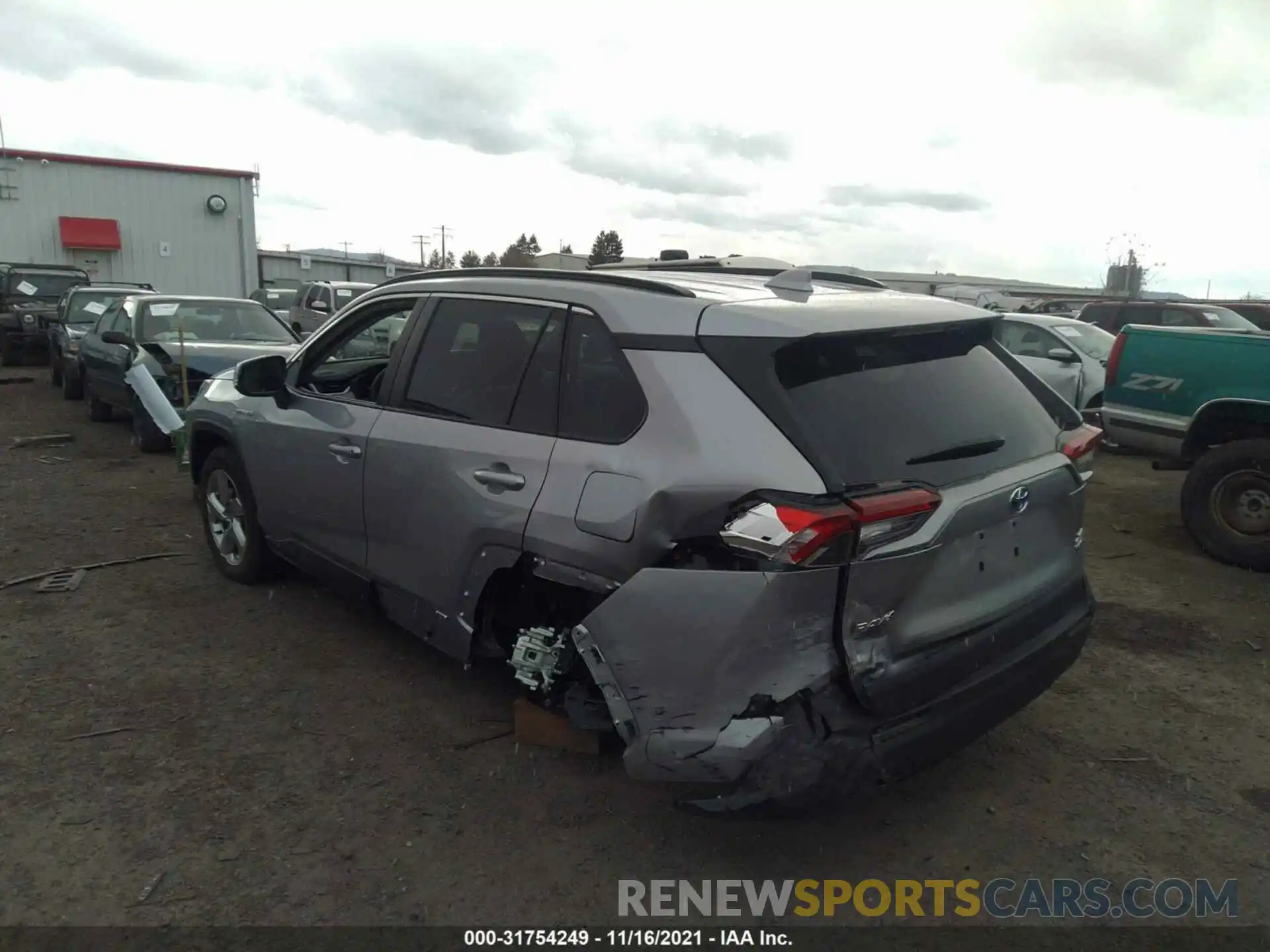 3 Photograph of a damaged car 4T3B6RFV8MU050712 TOYOTA RAV4 2021