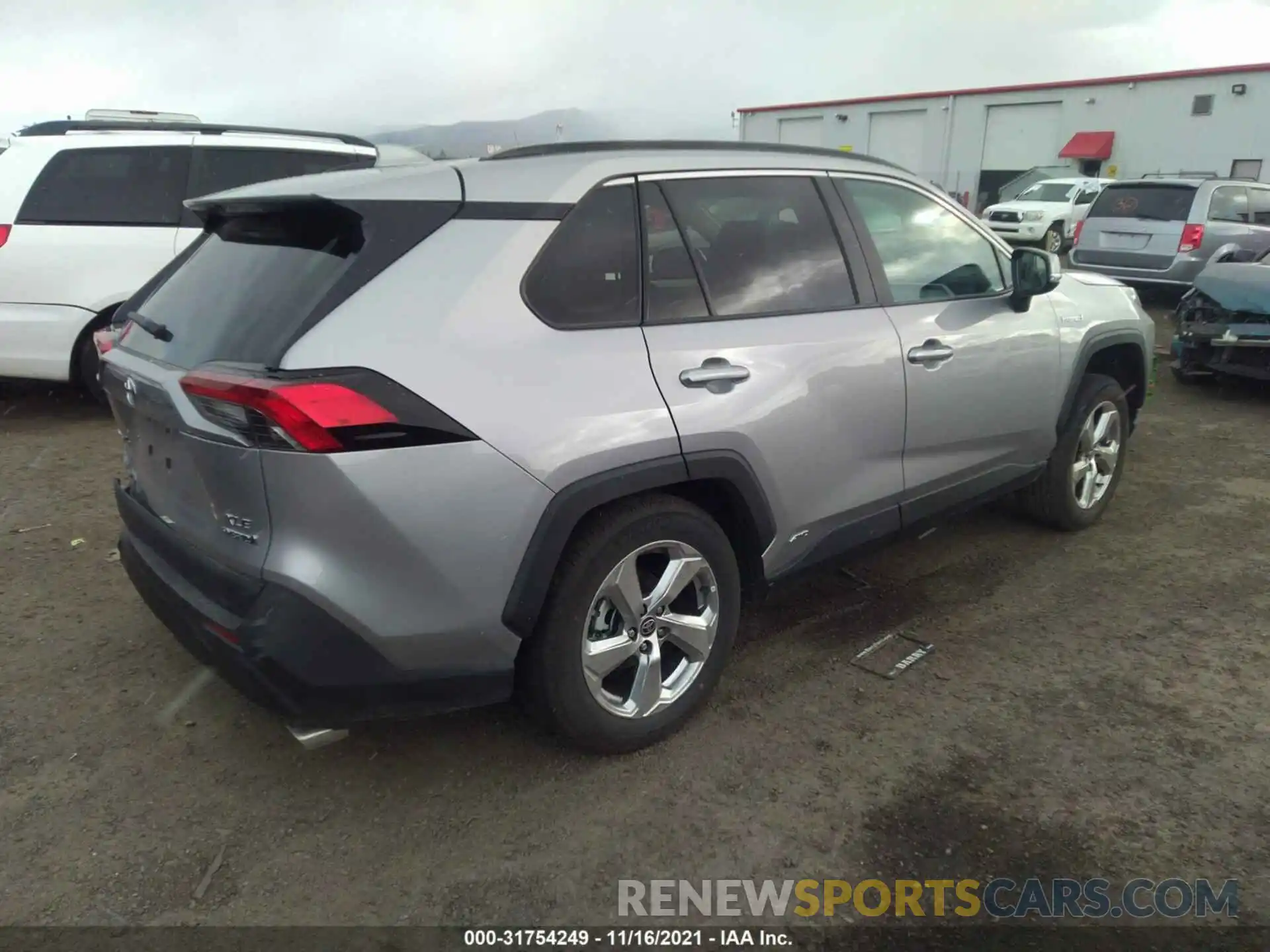 4 Photograph of a damaged car 4T3B6RFV8MU050712 TOYOTA RAV4 2021