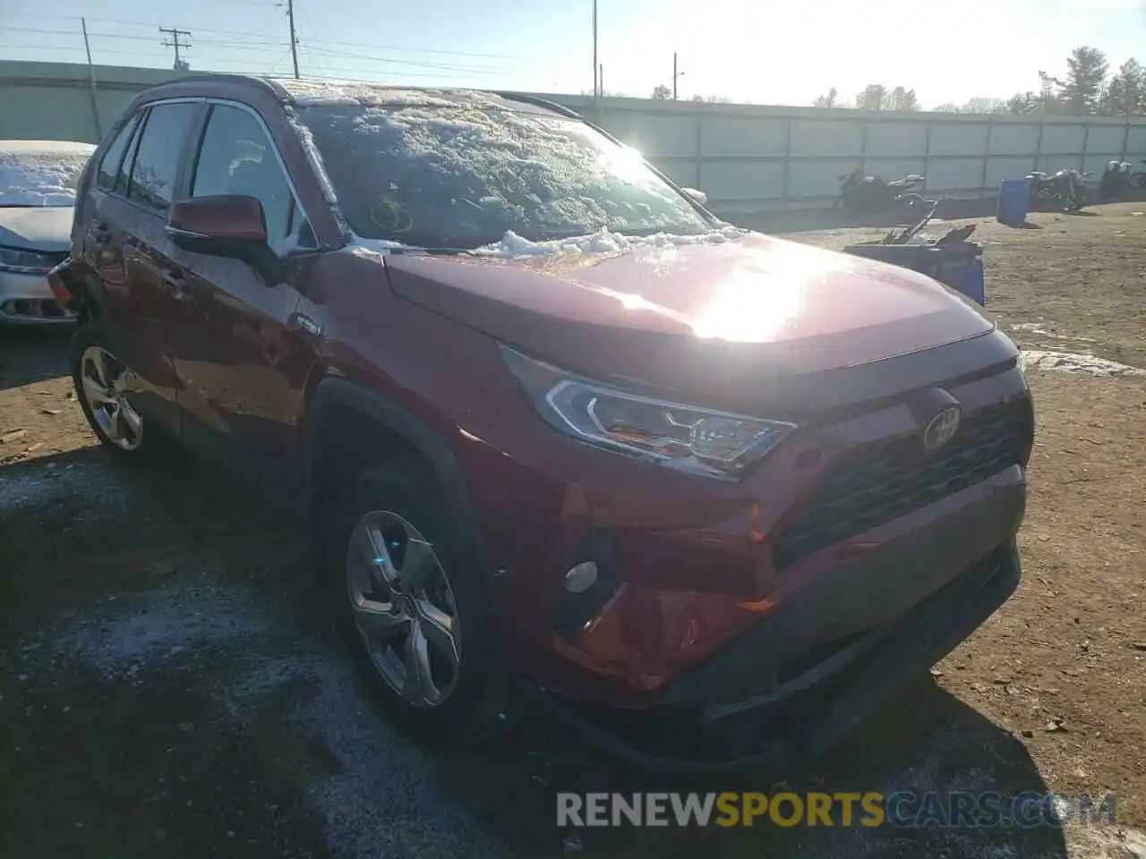 1 Photograph of a damaged car 4T3B6RFV9MU021994 TOYOTA RAV4 2021