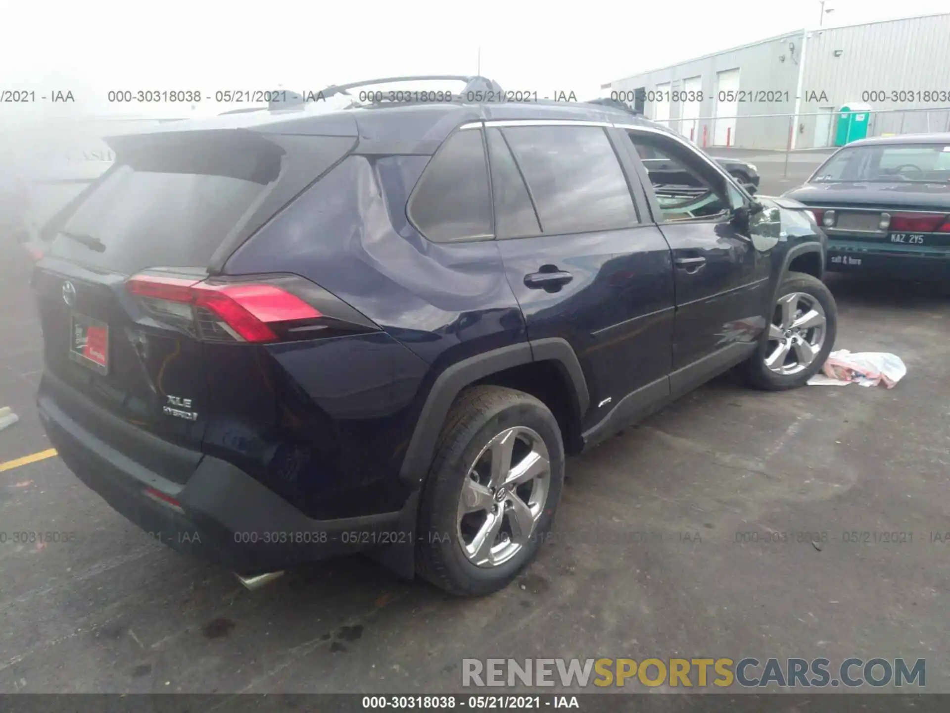 4 Photograph of a damaged car 4T3B6RFV9MU027150 TOYOTA RAV4 2021