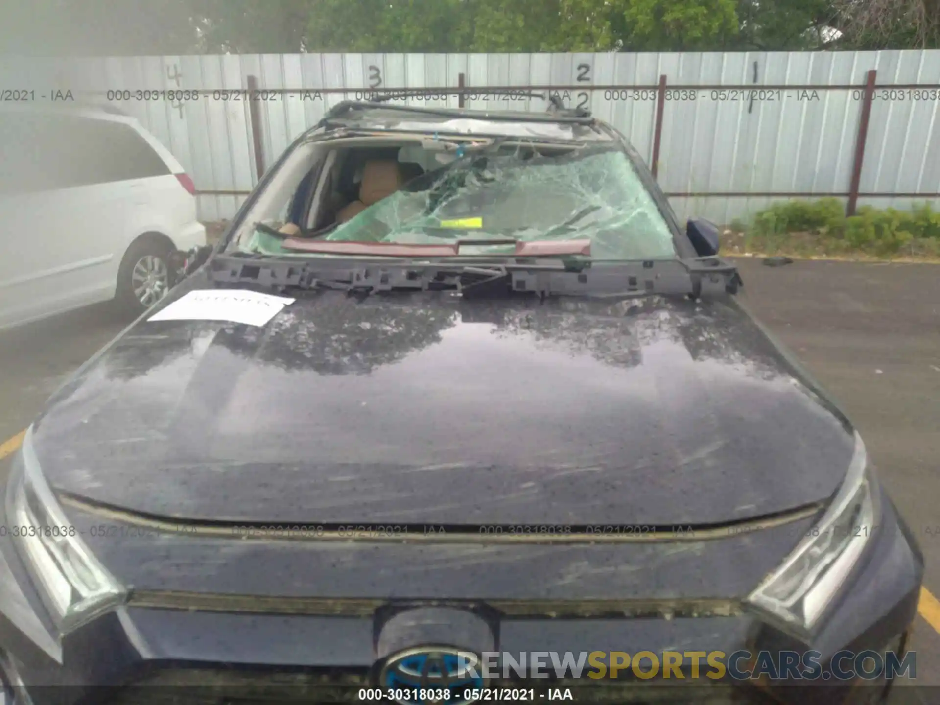 6 Photograph of a damaged car 4T3B6RFV9MU027150 TOYOTA RAV4 2021