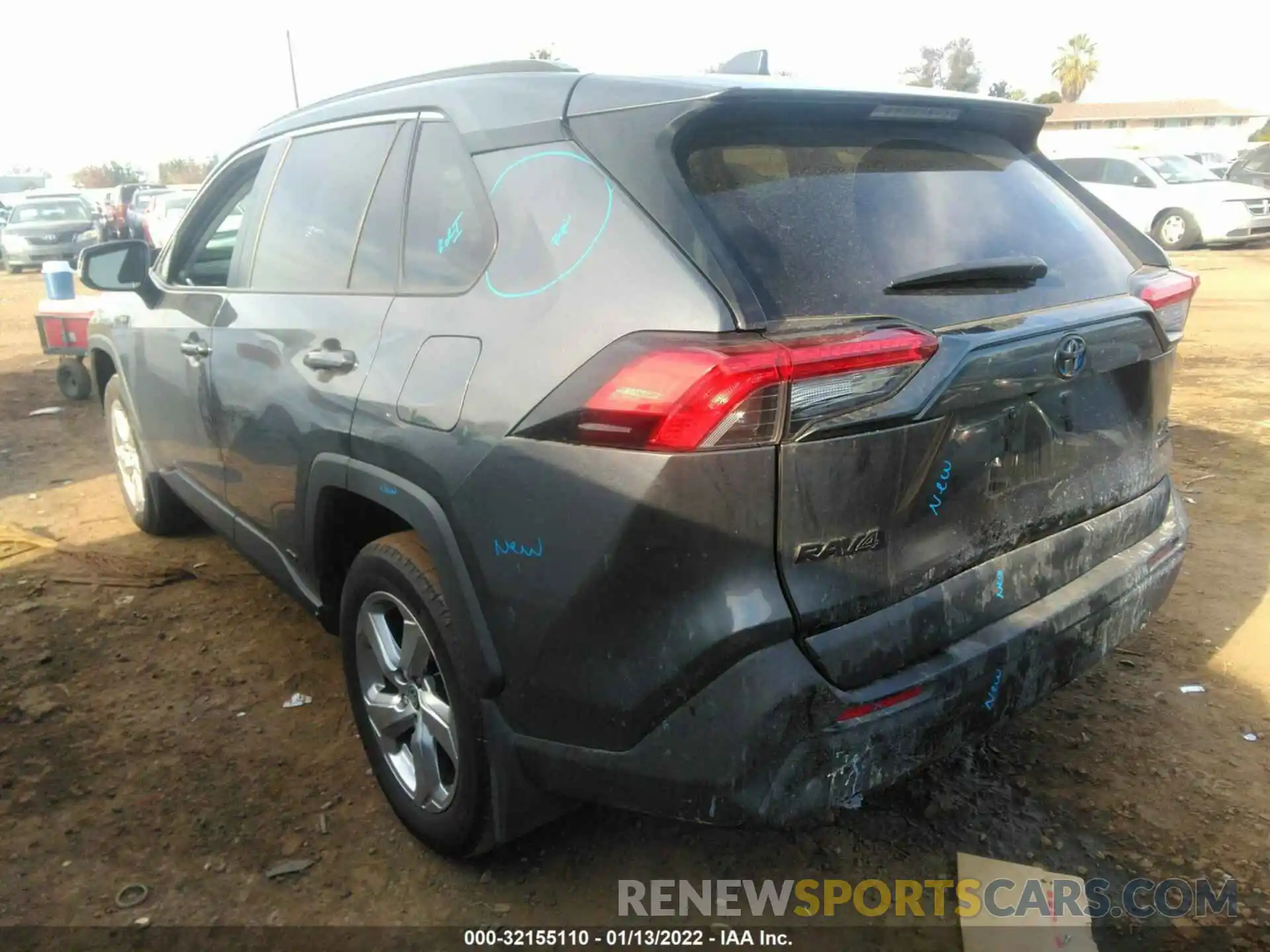 3 Photograph of a damaged car 4T3B6RFV9MU029366 TOYOTA RAV4 2021