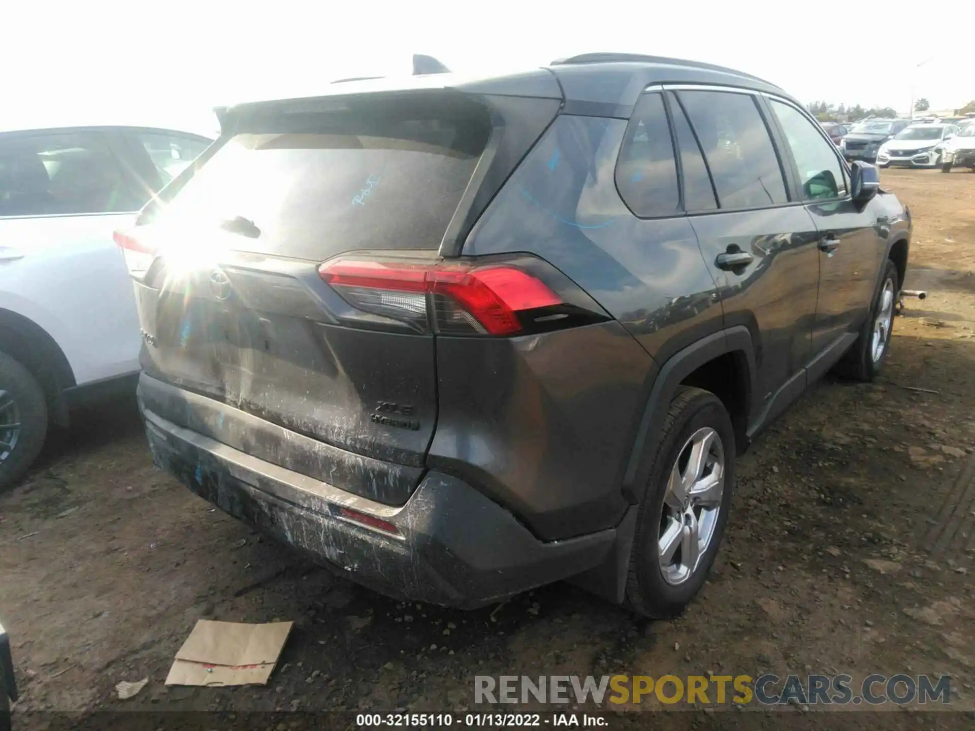 4 Фотография поврежденного автомобиля 4T3B6RFV9MU029366 TOYOTA RAV4 2021