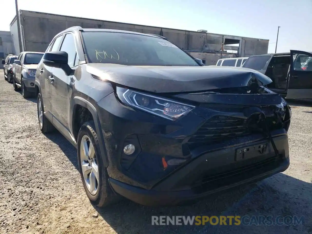 1 Photograph of a damaged car 4T3B6RFV9MU039654 TOYOTA RAV4 2021