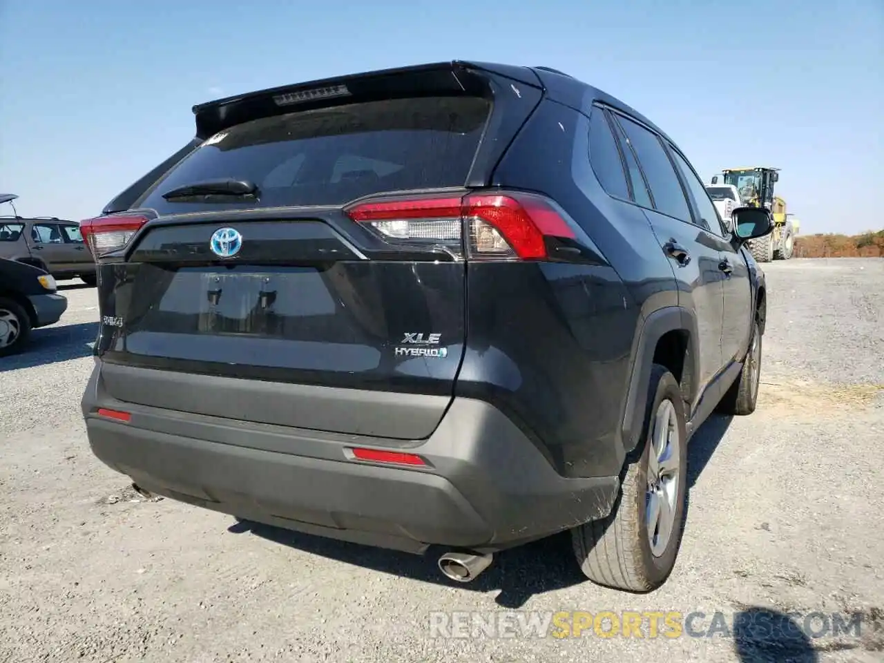 4 Photograph of a damaged car 4T3B6RFV9MU039654 TOYOTA RAV4 2021