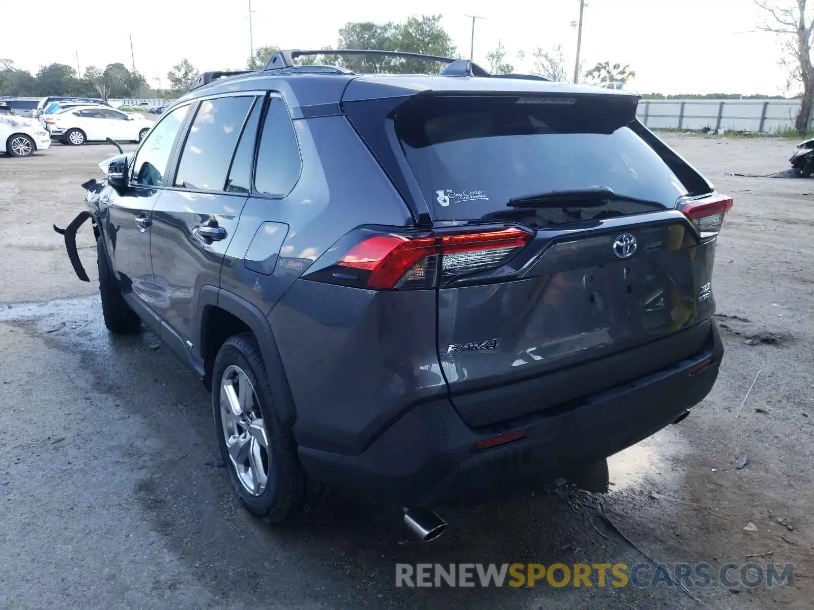 3 Photograph of a damaged car 4T3B6RFV9MU046605 TOYOTA RAV4 2021