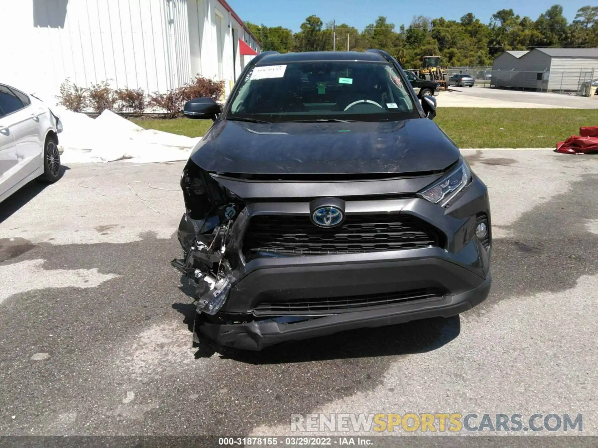 6 Photograph of a damaged car 4T3B6RFV9MU056180 TOYOTA RAV4 2021