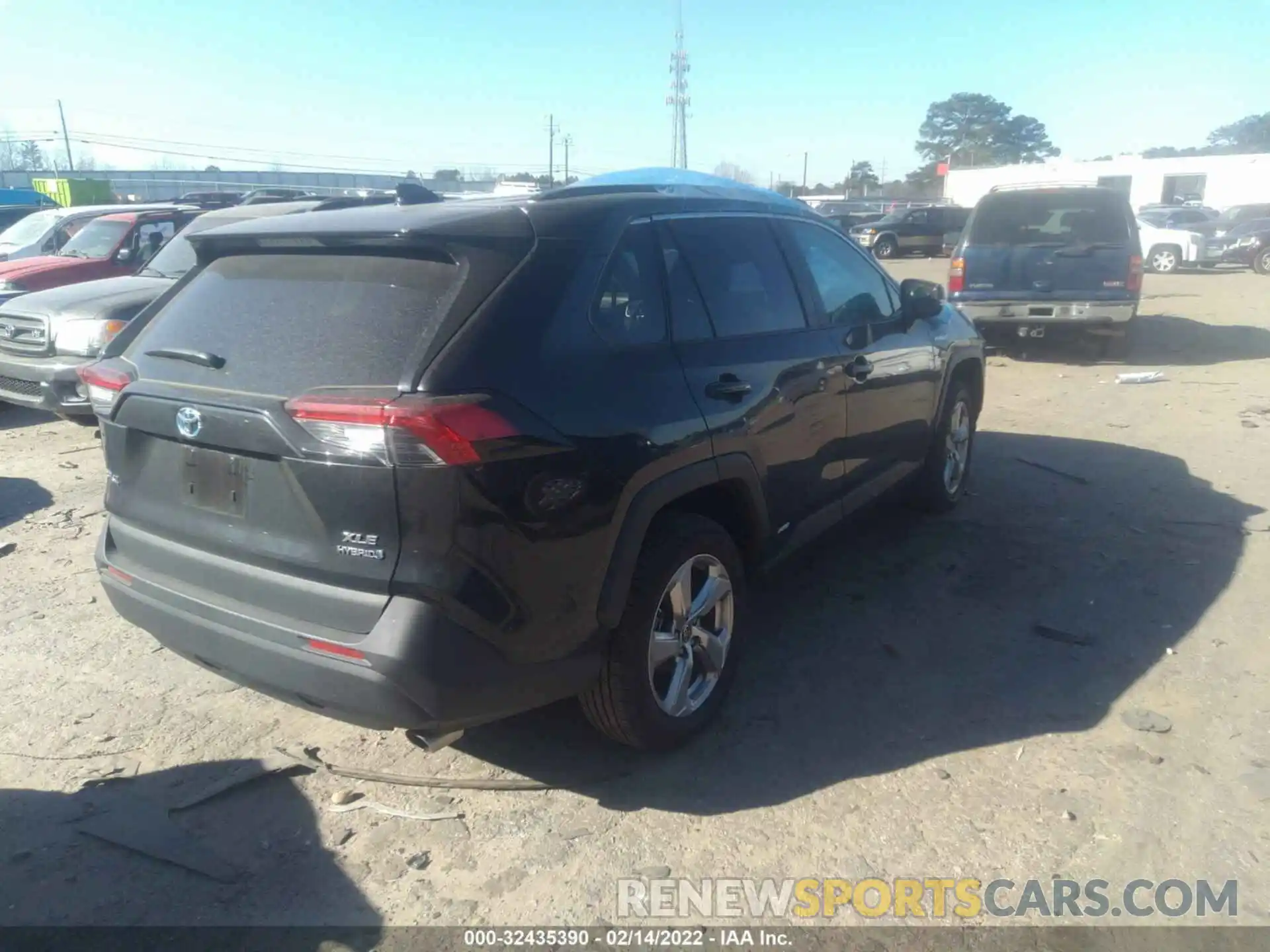 4 Photograph of a damaged car 4T3B6RFV9MU056700 TOYOTA RAV4 2021